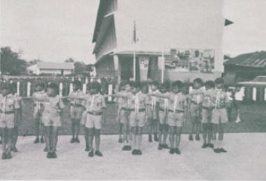 Uniformed Groups of Jalan Daud School (1981)