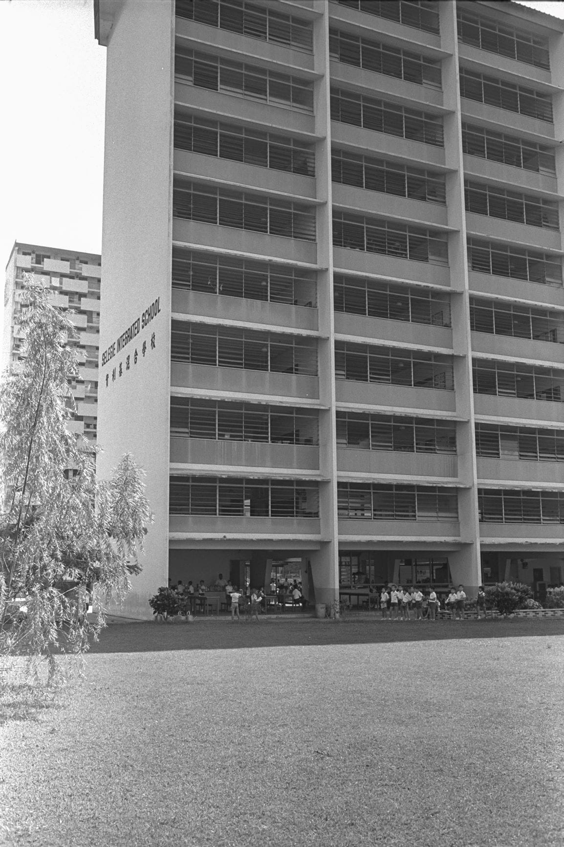 Selegie Primary School’s ten-storey building (1971). Ministry of Information and the Arts Collection, courtesy of National Archives of Singapore