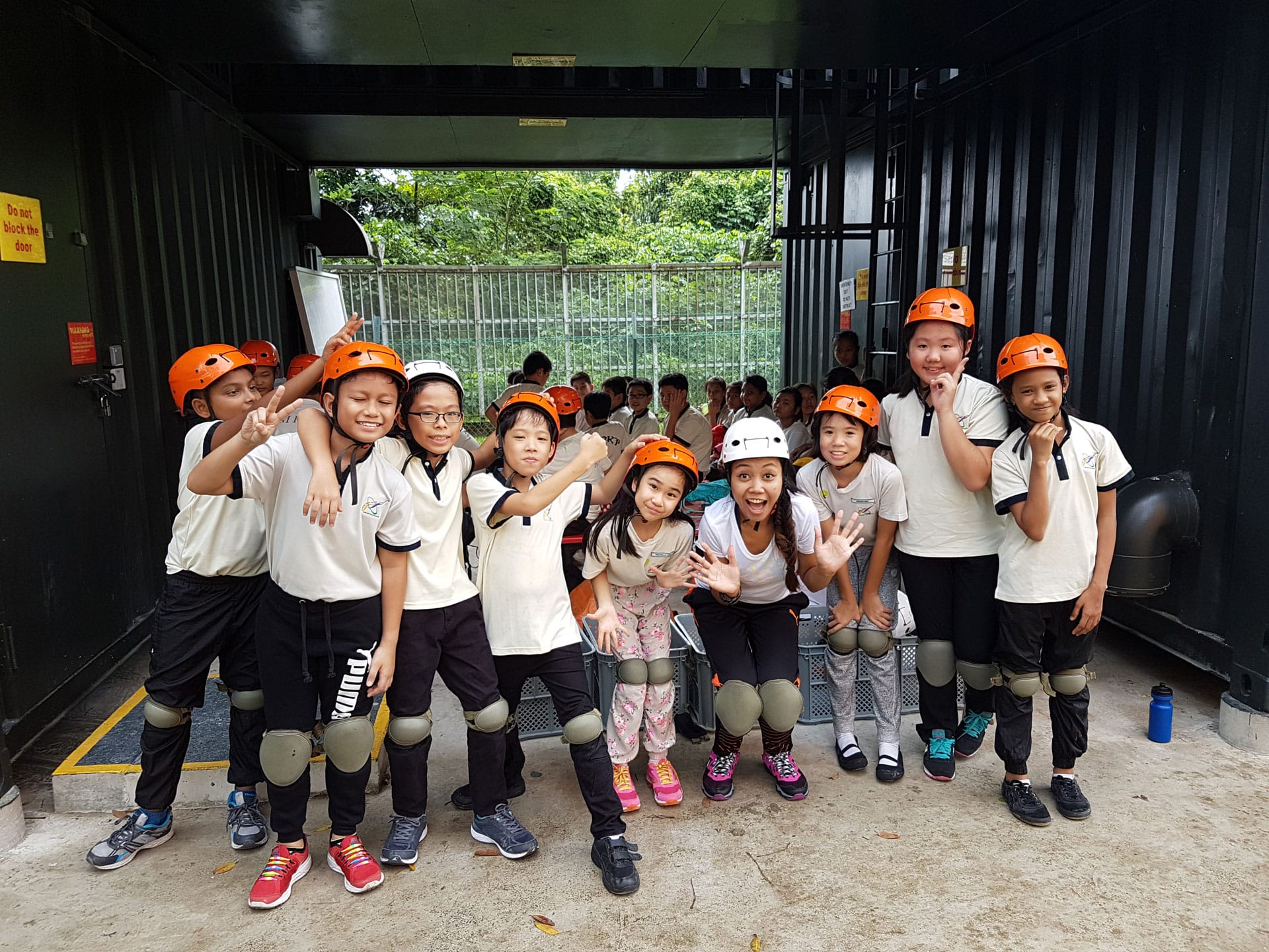Ang Mo Kio Primary signature outdoor learning experiences - P5 Camp Resilience (2018).