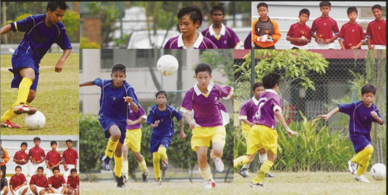 Soccer – the pride of Jin Tai Secondary School. Source: Jin Tai Secondary School (1982 to 2006) souvenir magazine