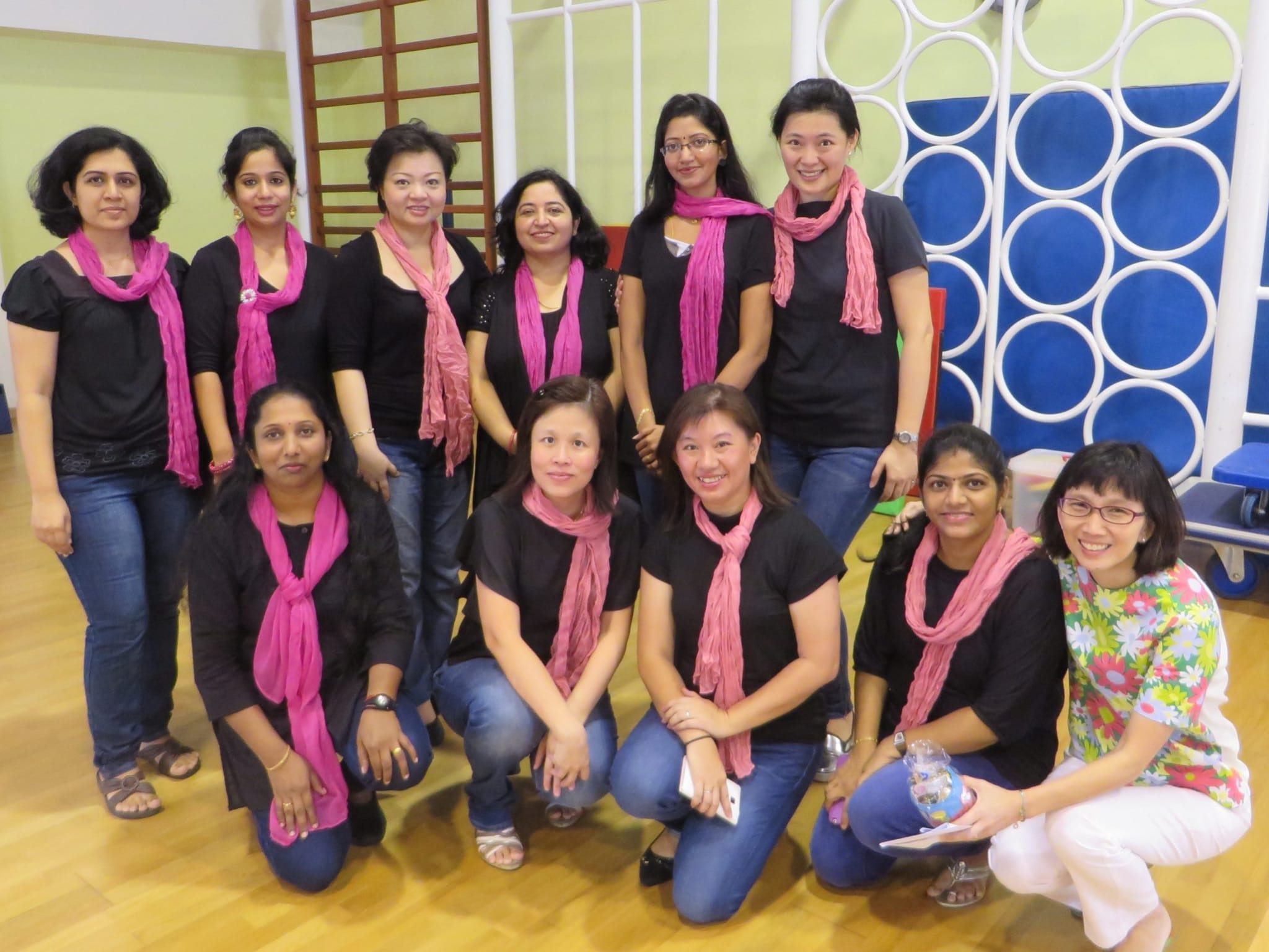 Parent Volunteers when Springdale Primary School first started having them involved in school activities in 2015.