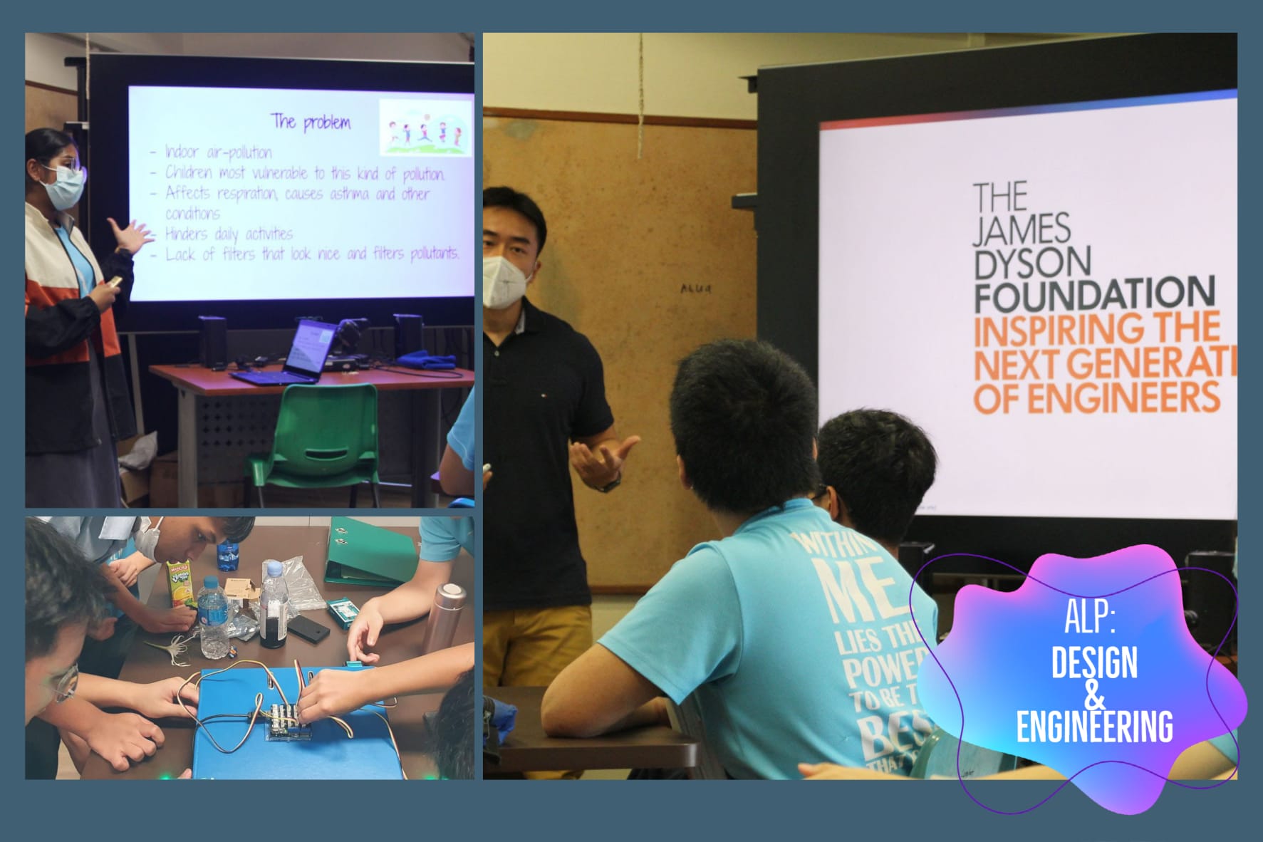 Focusing on the theme of Sustainability, LVSS ALP partners the James Dyson Foundation to organise authentic problem-solving learning opportunities through the design thinking approach.