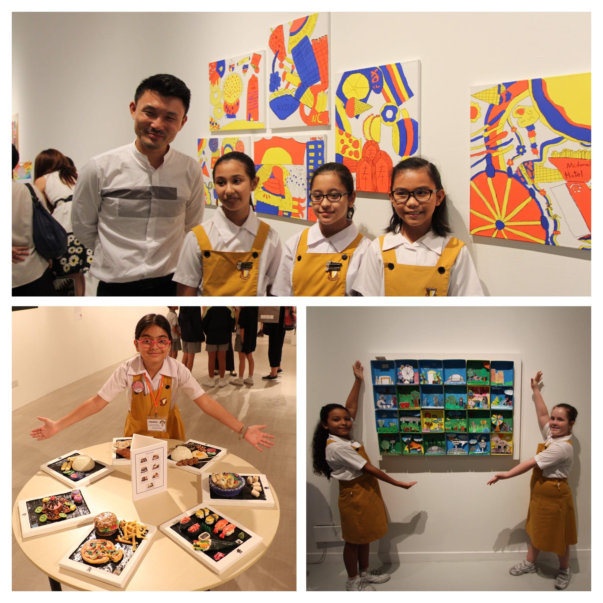Think! Contemporary Exhibition at Singapore Art Museum (SAM) – an annual exhibition featuring students’ artwork inspired by their museum visits was first launched in 2012 by HGS in collaboration with SAM.