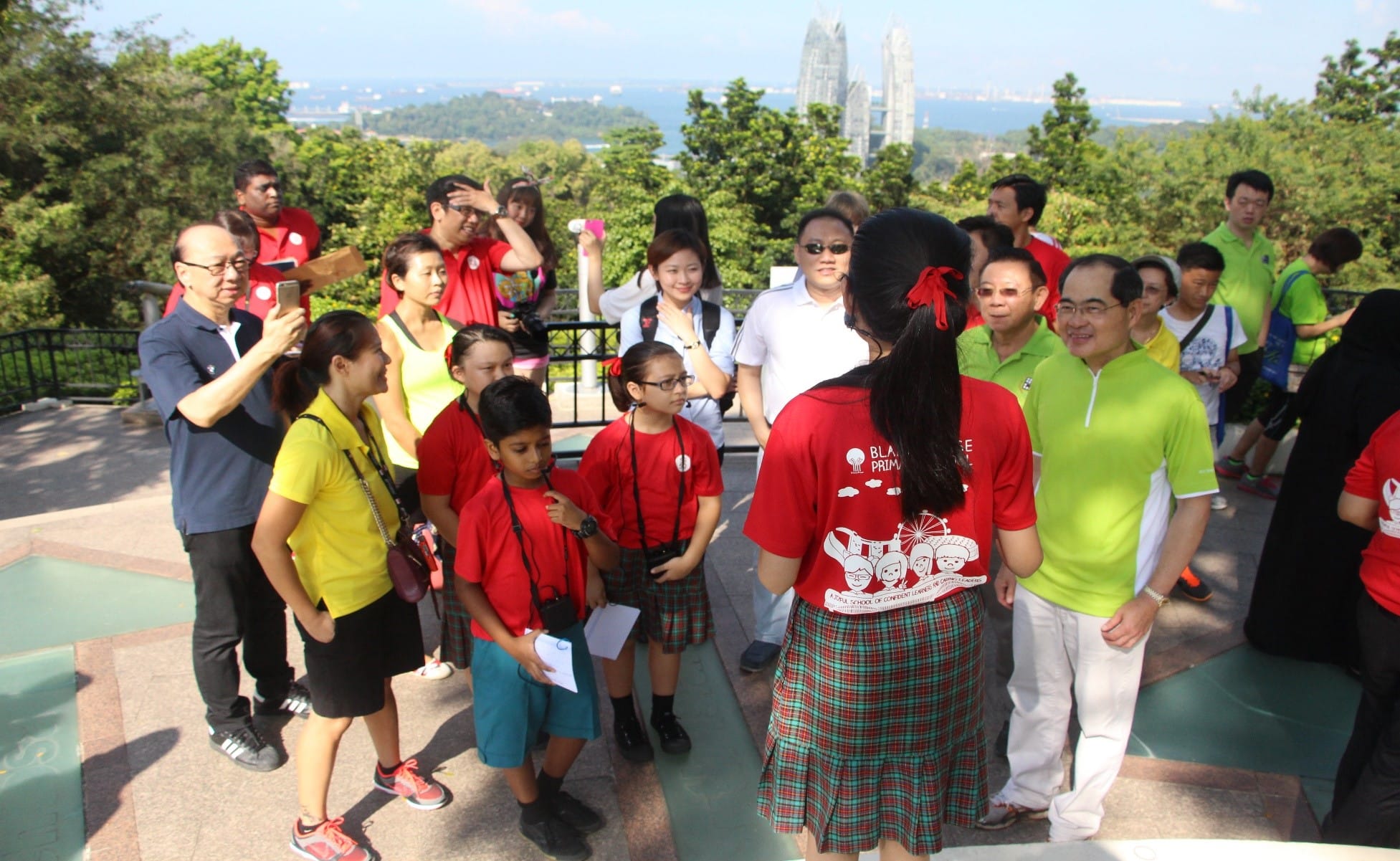 Launch of The Green Snapshots - A Nature & Heritage Trail: two versions: firstly, in app form which enhances students’ learning; and secondly, guided tours for the public by student-docents.