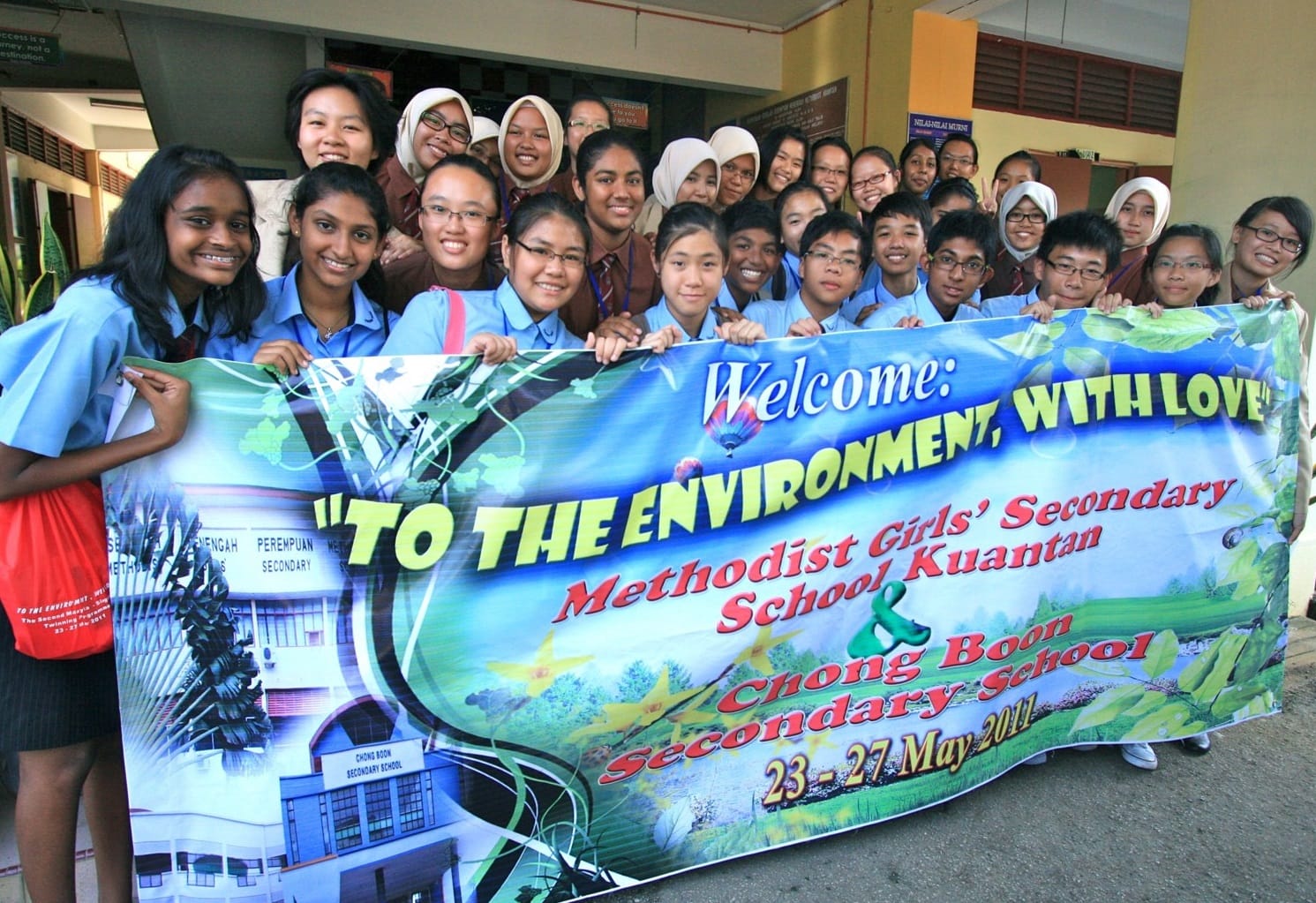 Eco Learning Journey to Kuantan, Malaysia as part of the school’s Environmental Education (2011).