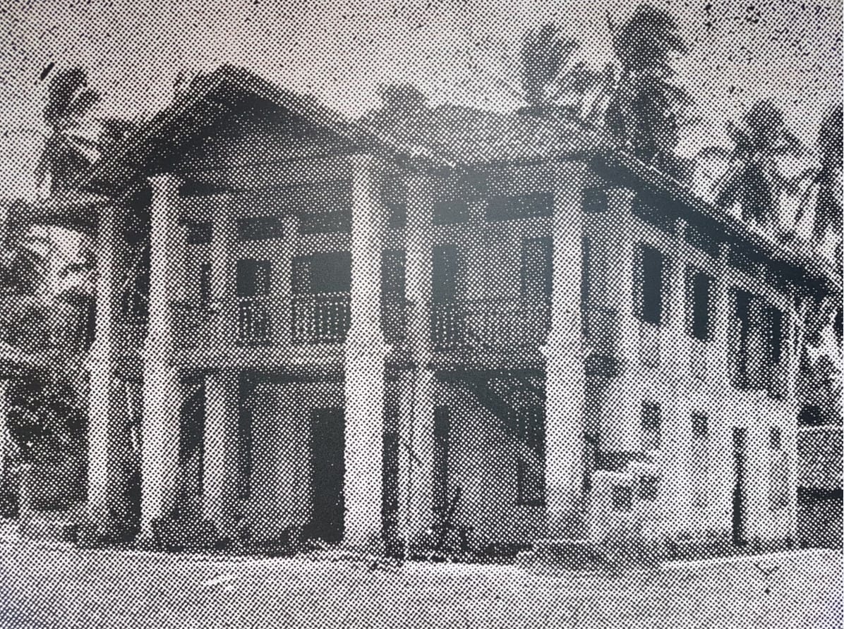 Montfort school started as a single class in this two-storey building.