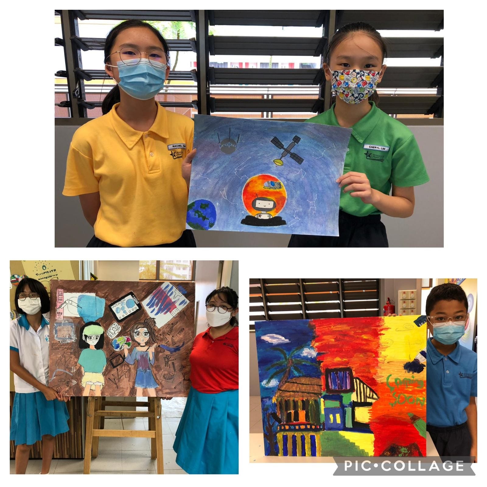 Students’ interpretations of how technology plays a part in our lives.