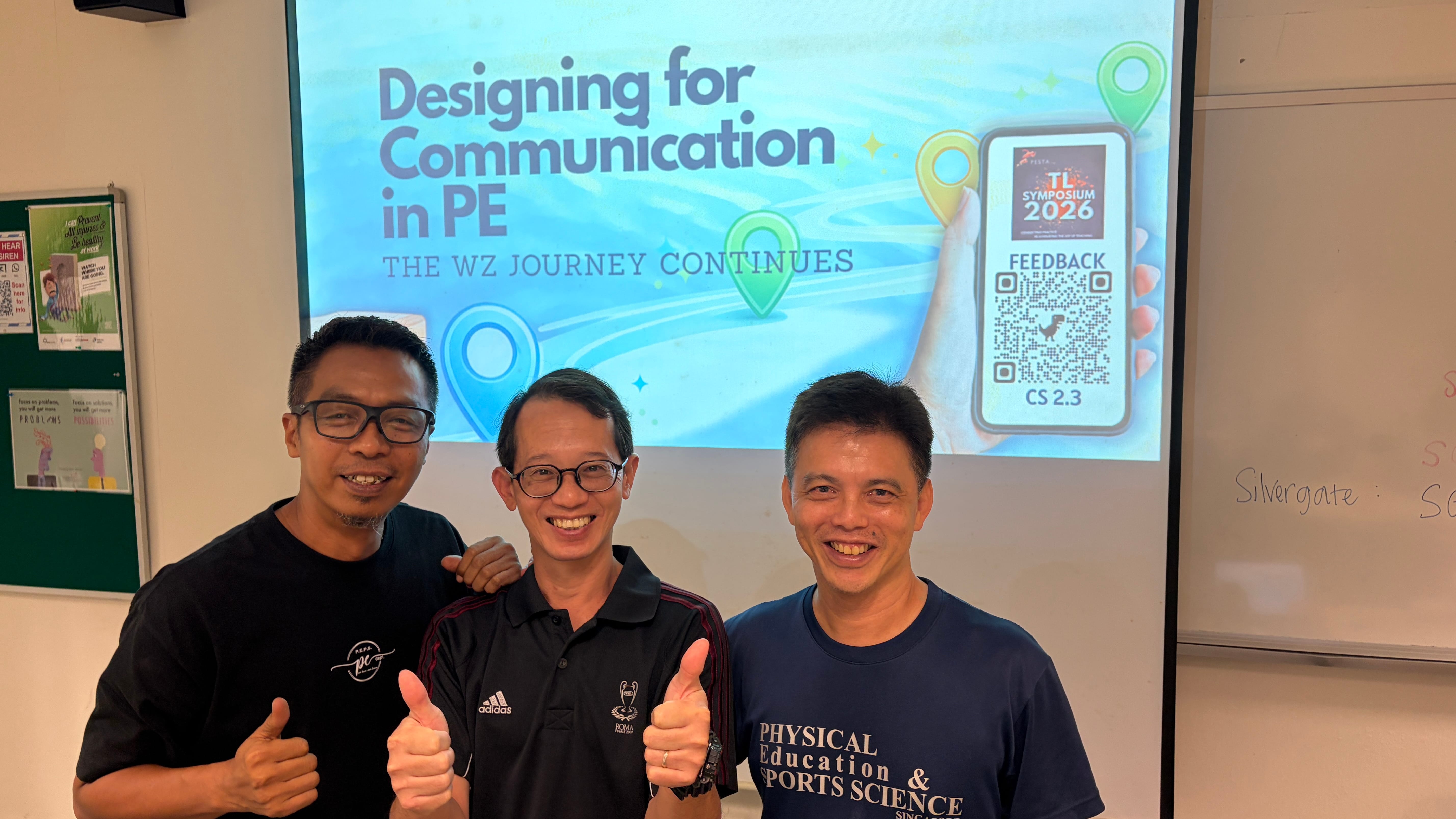 CS 2.3 Designing for Communication in PE: Insights from the West Zone Primary TLN