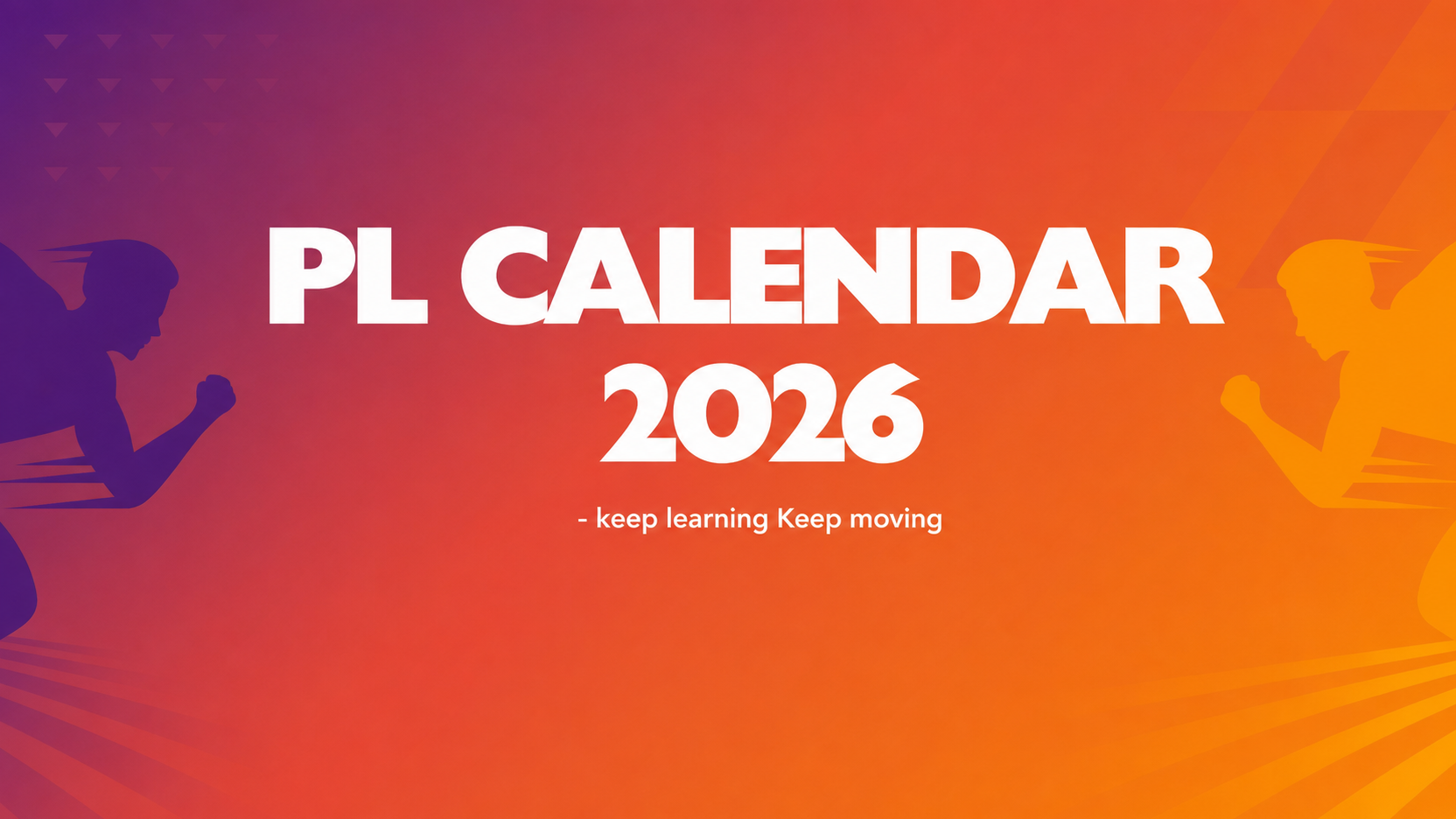 Key Professional Learning Opportunties in 2026 at a glance