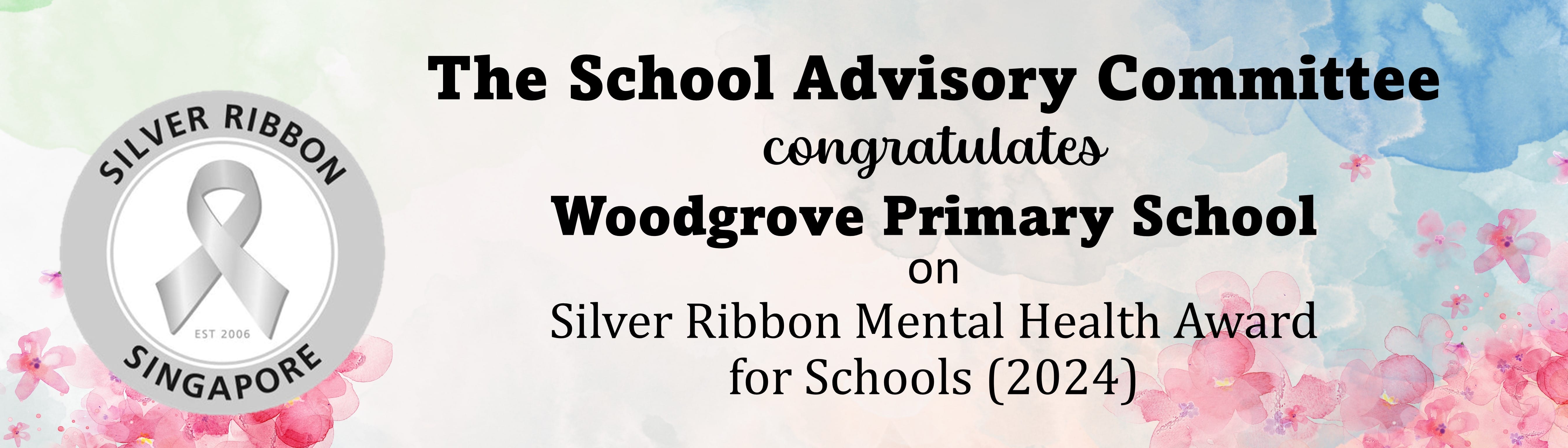 Silver Ribbon Mental Health Award for Schools (2024)