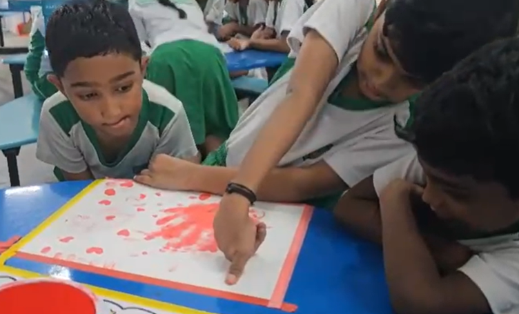 Exercising creativity through fringe activities during recess
