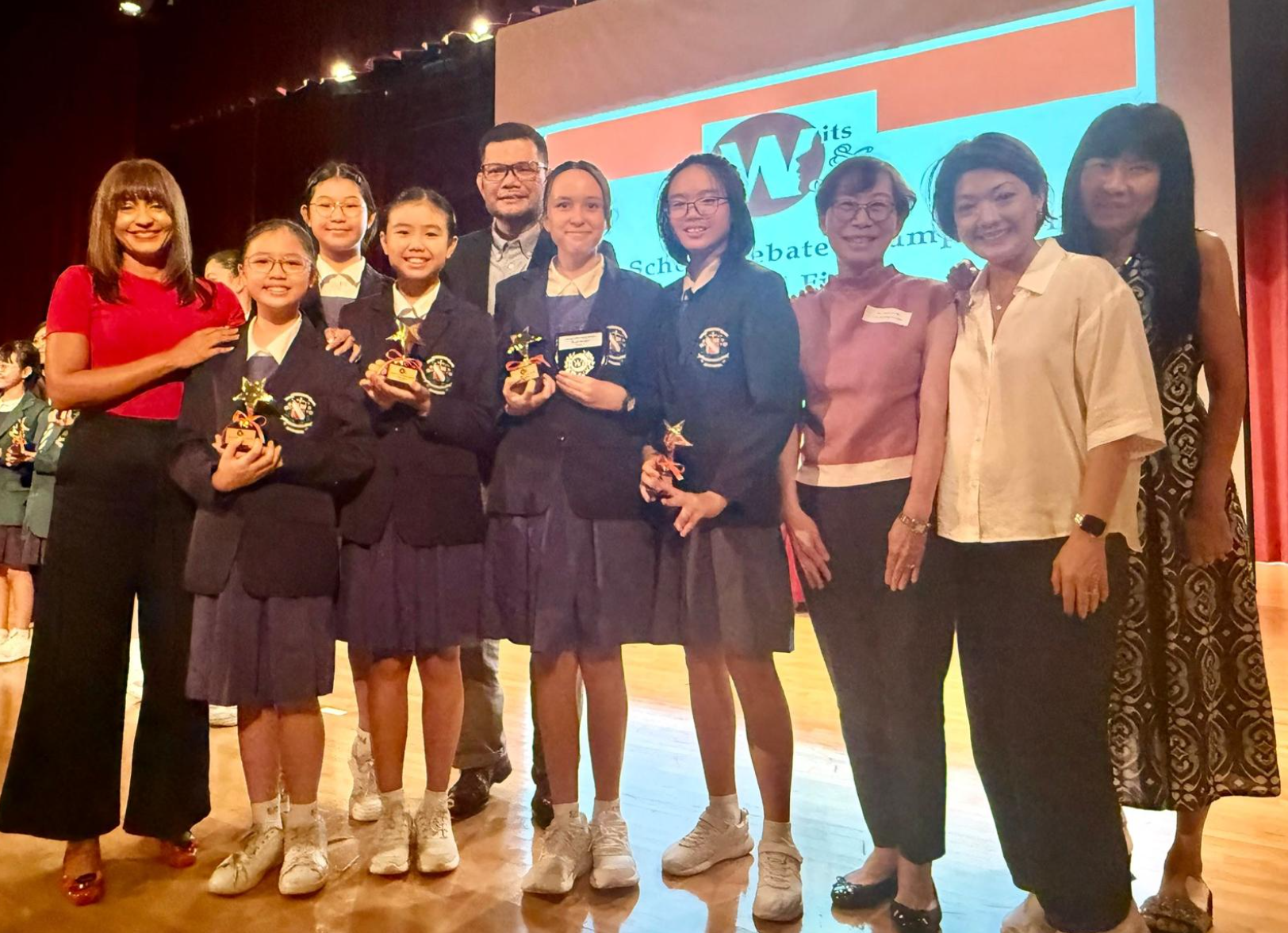 Champion of Division 2 in the Wits & Words 2025 Inter-School Debating Championship!