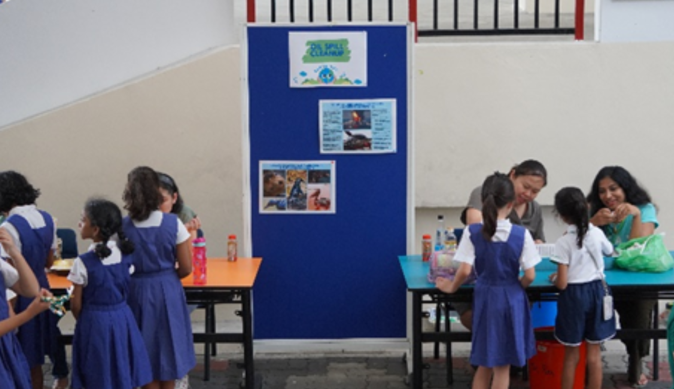 Save the Earth activities during recess