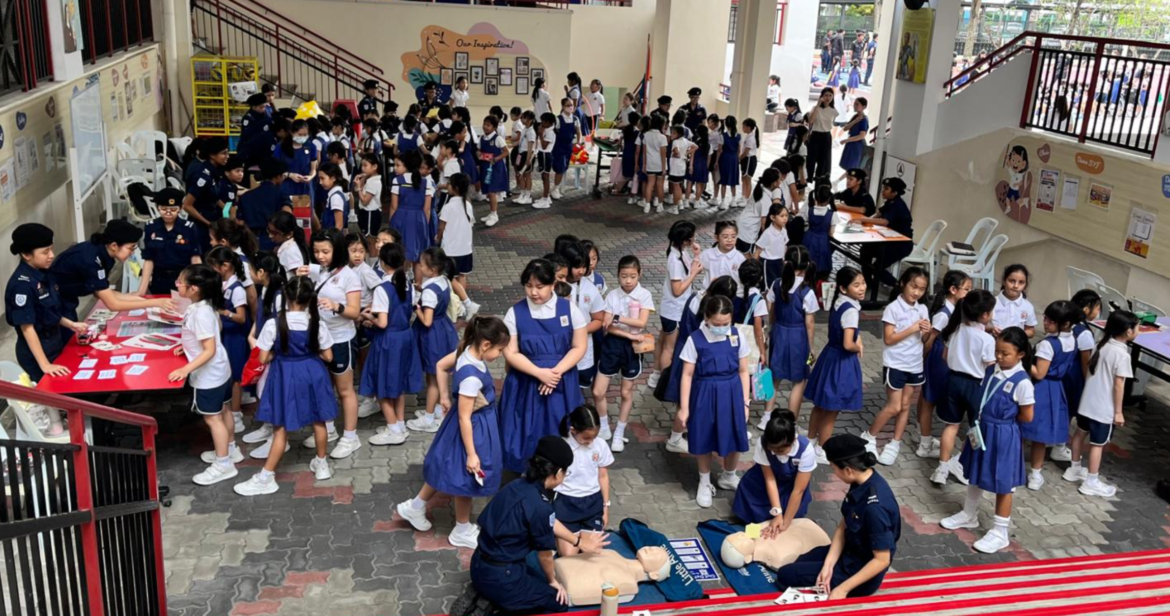 Total Defence Day activities during recess