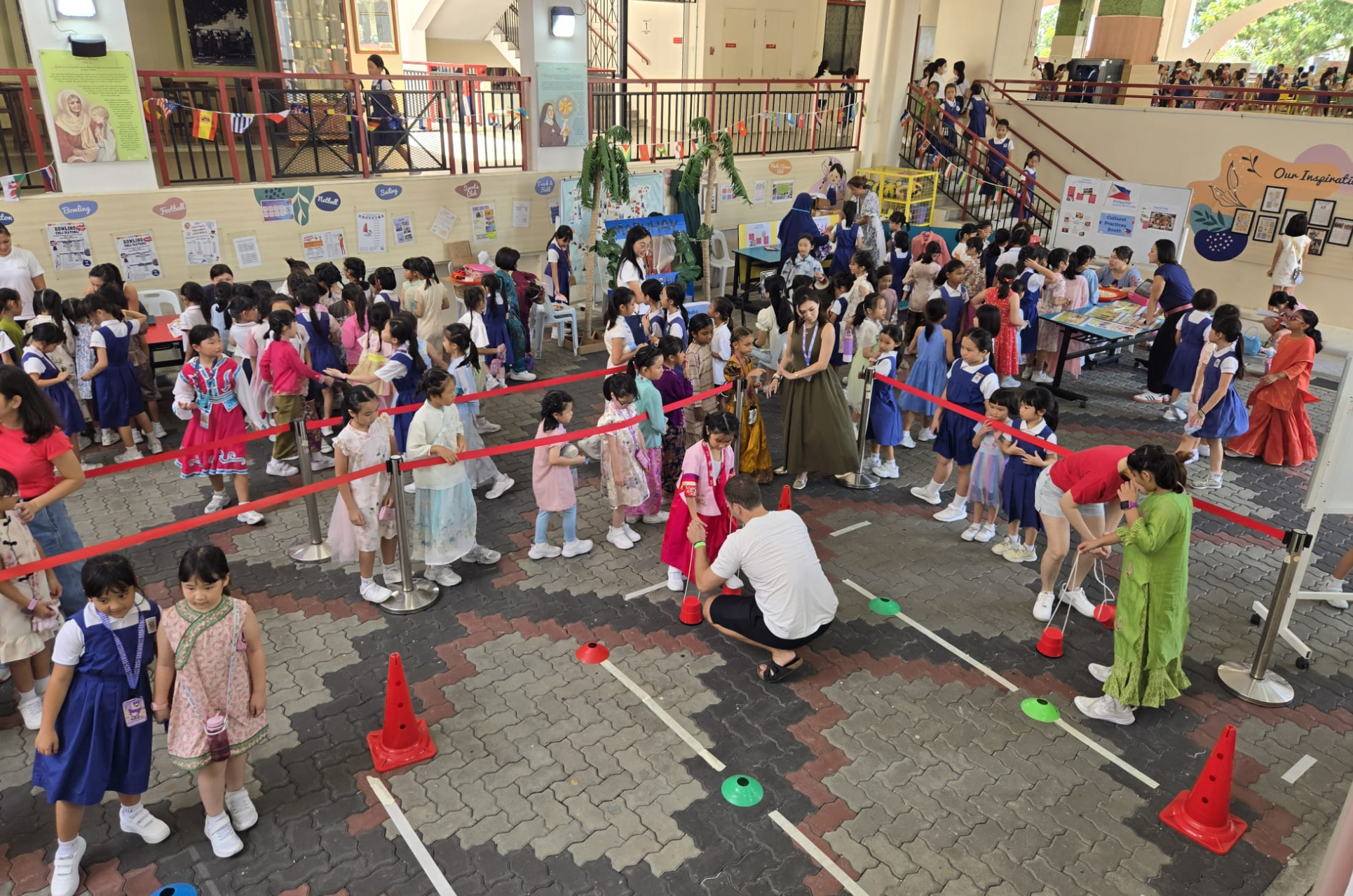 Recess activities during Racial Harmony Day