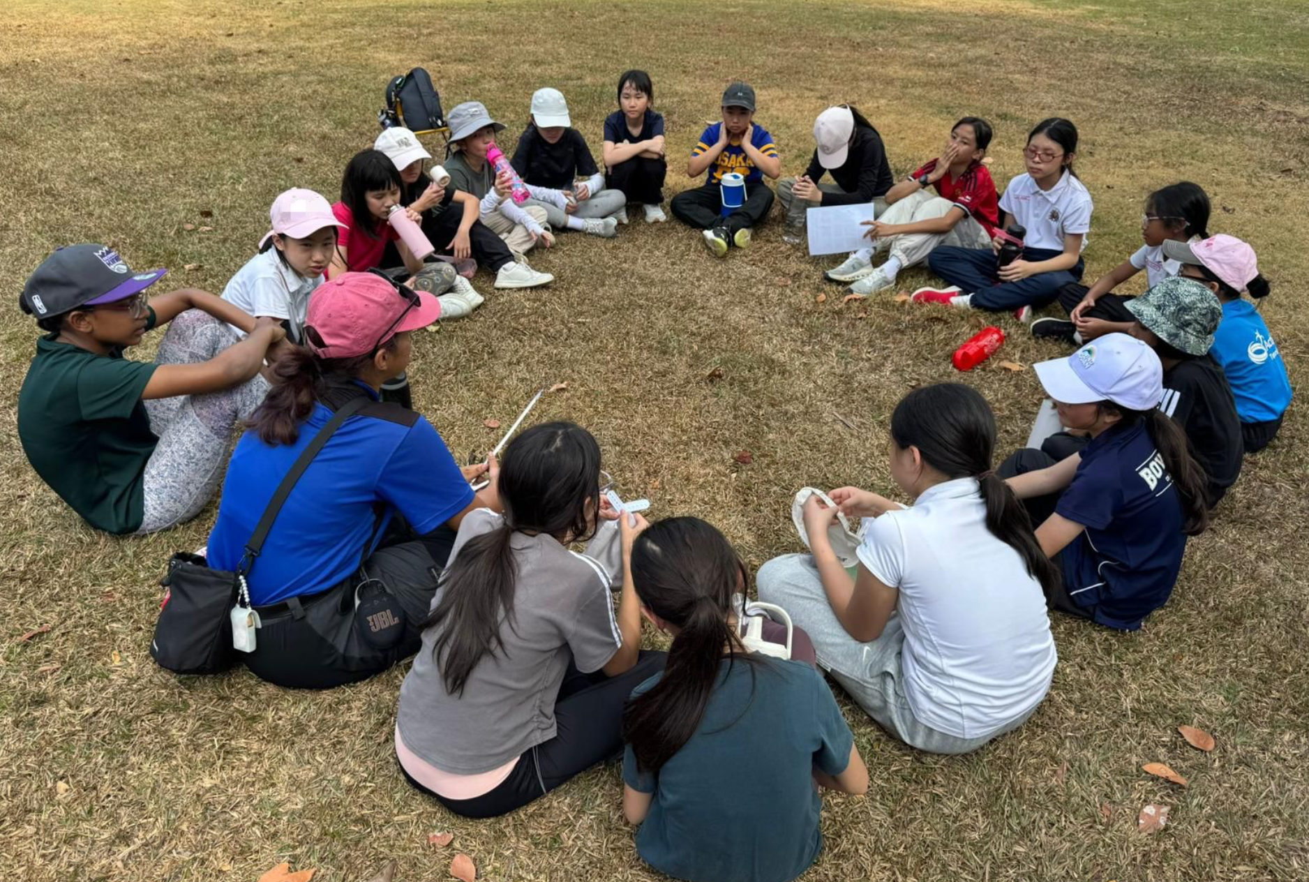 Group discussion before next activity