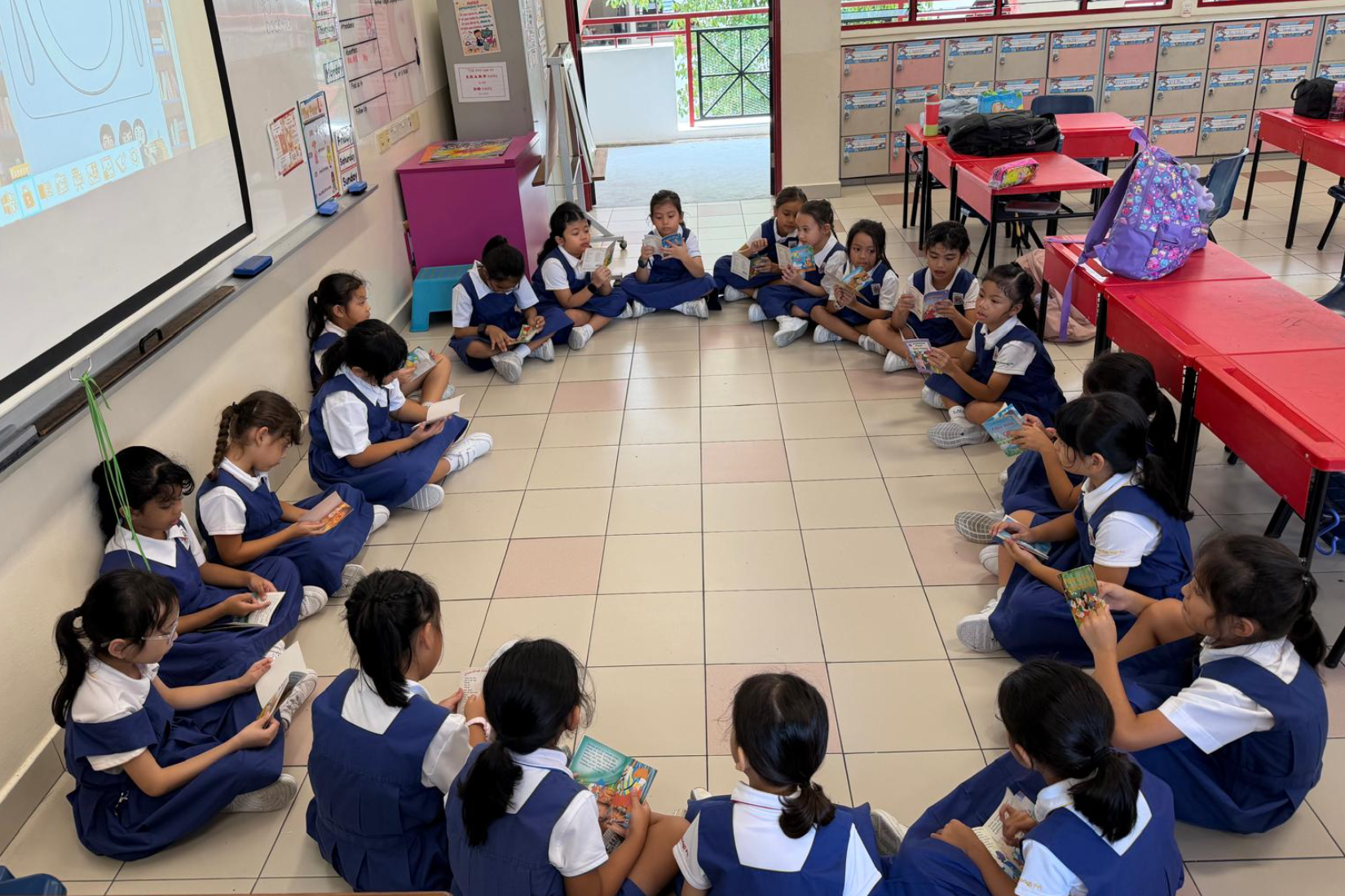Story time with my peers