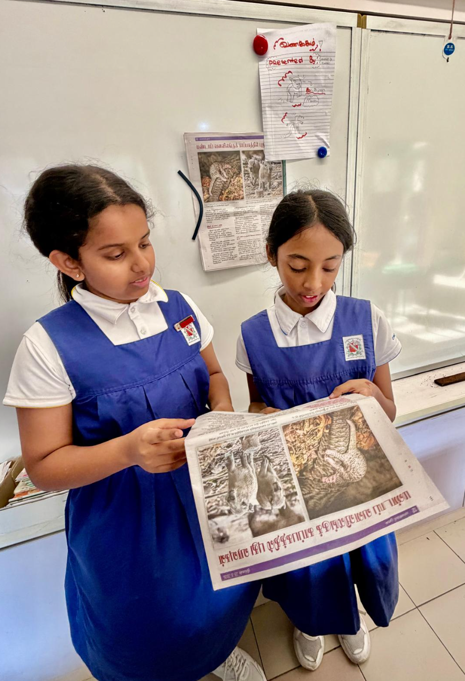 Reading on current affairs