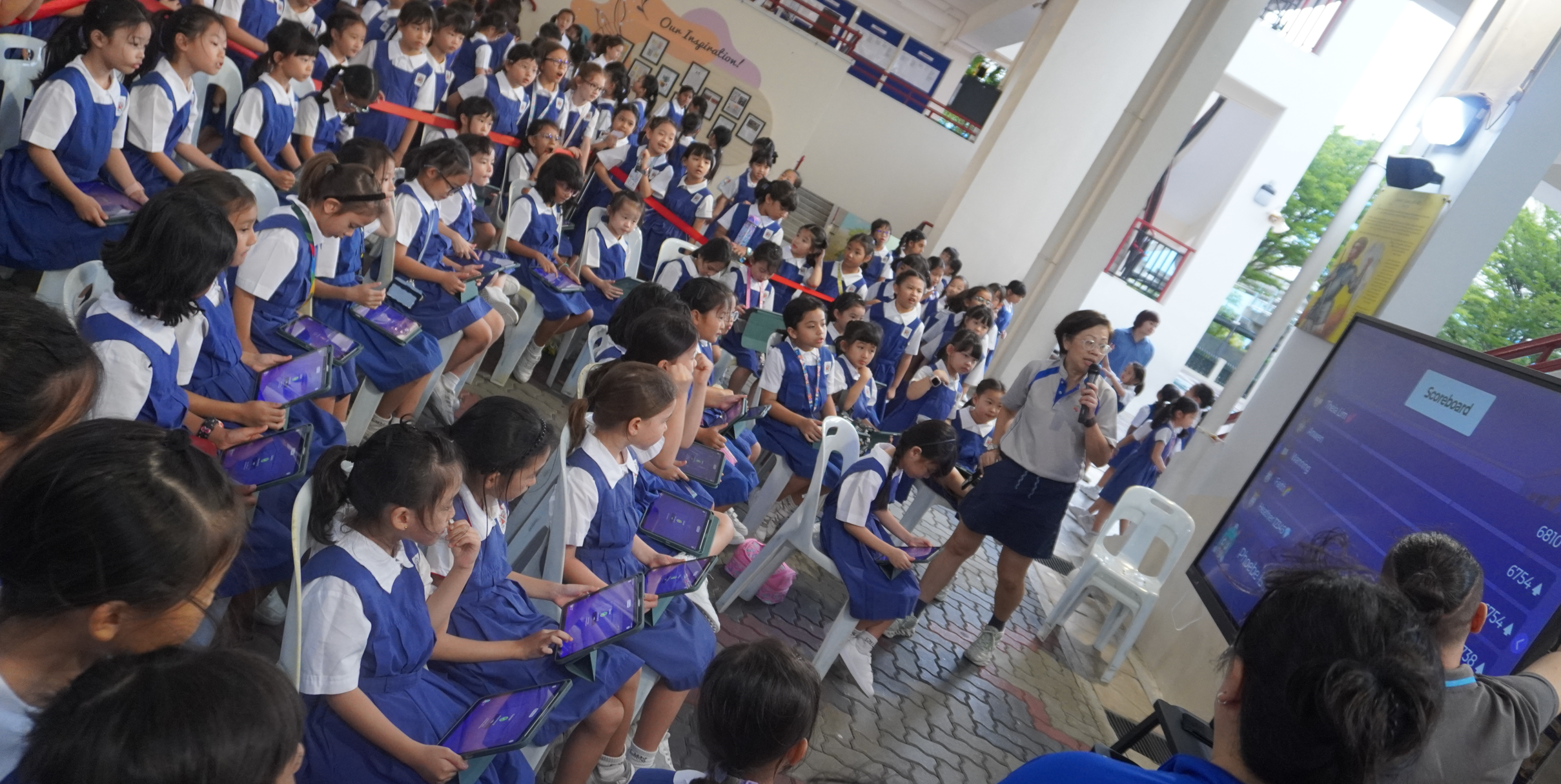 Founder's Day activities during recess