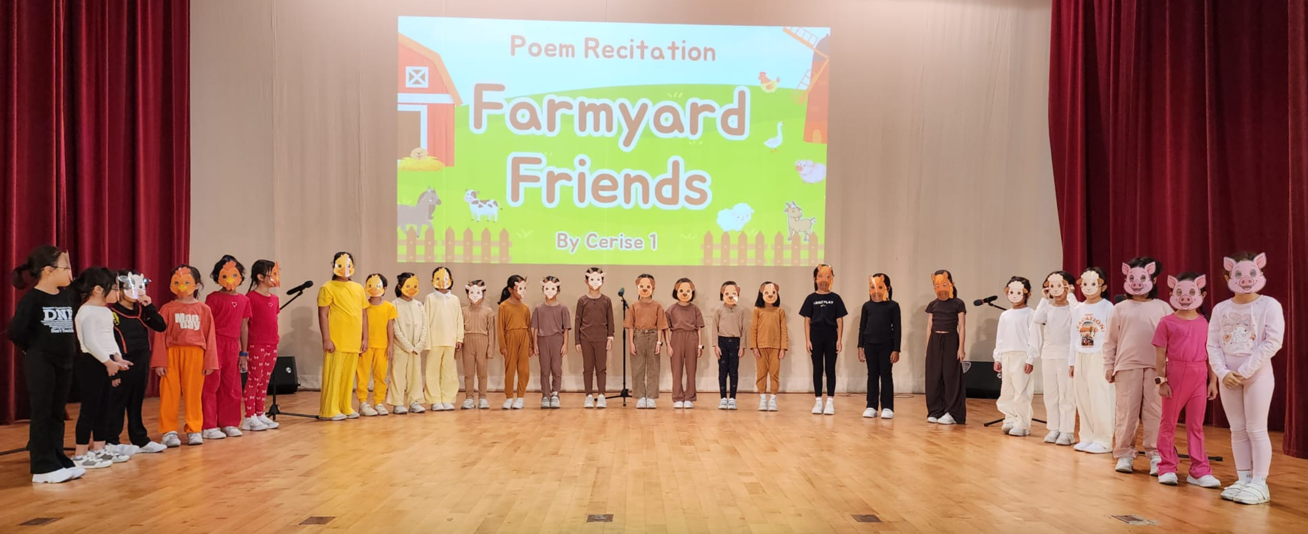 Choral recitation class 1