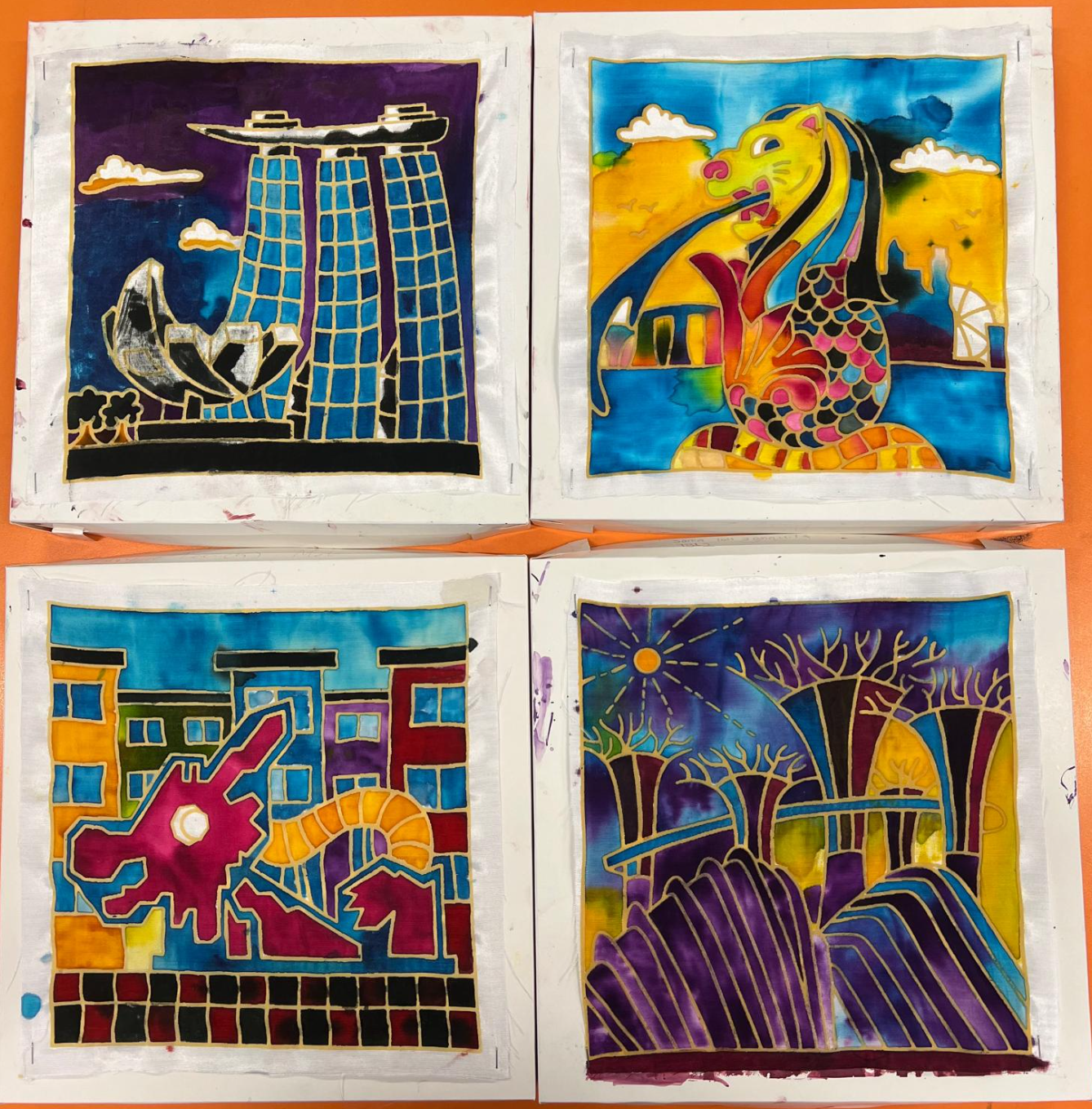 Art work by Art Club CCA students