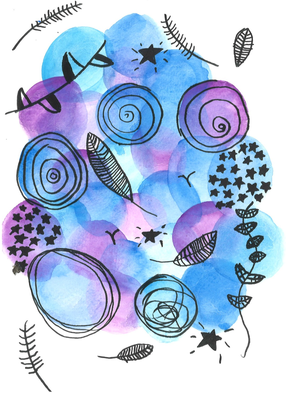Art creation of Art Club CCA student