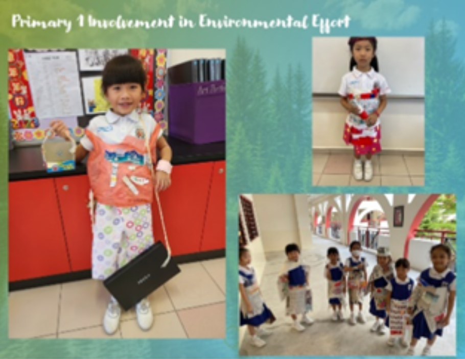 Primary 1 girls involvement on Environmental Effect