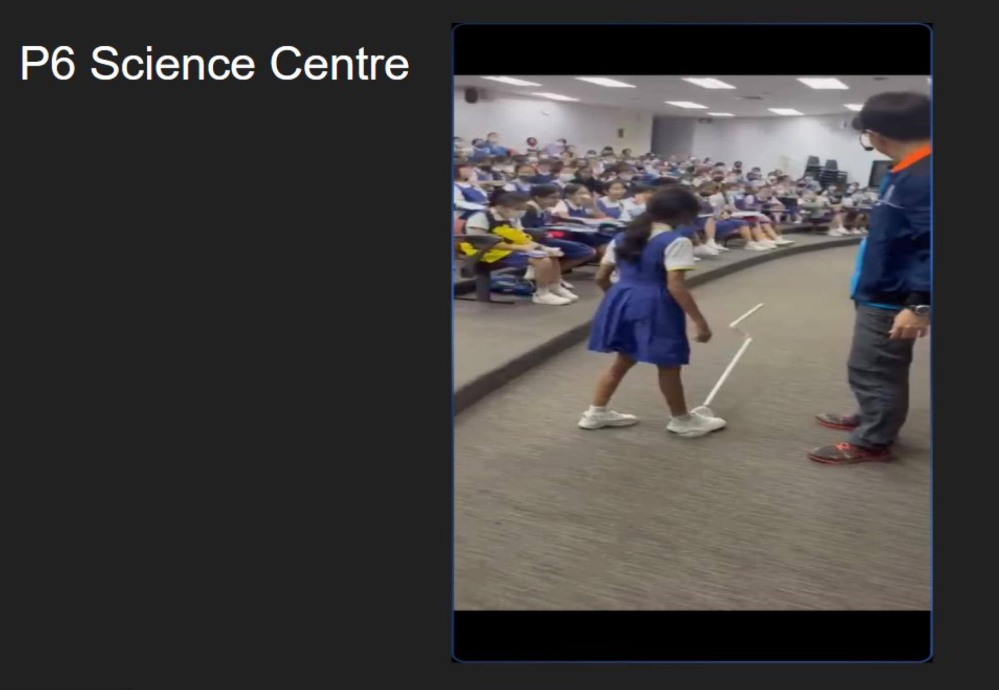 Primary 6 learning journey to Science Centre