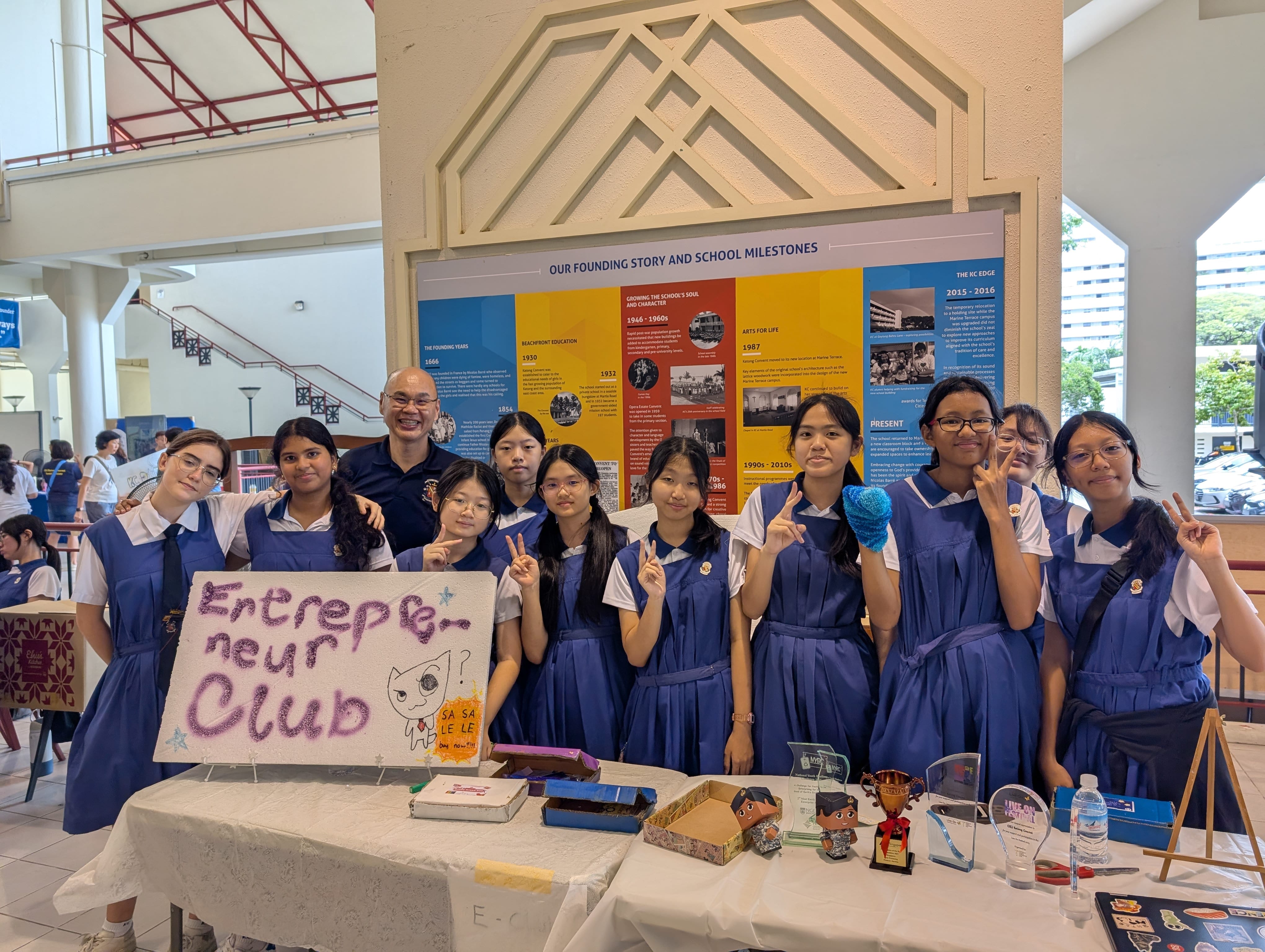 Entrepreneur Club group photo