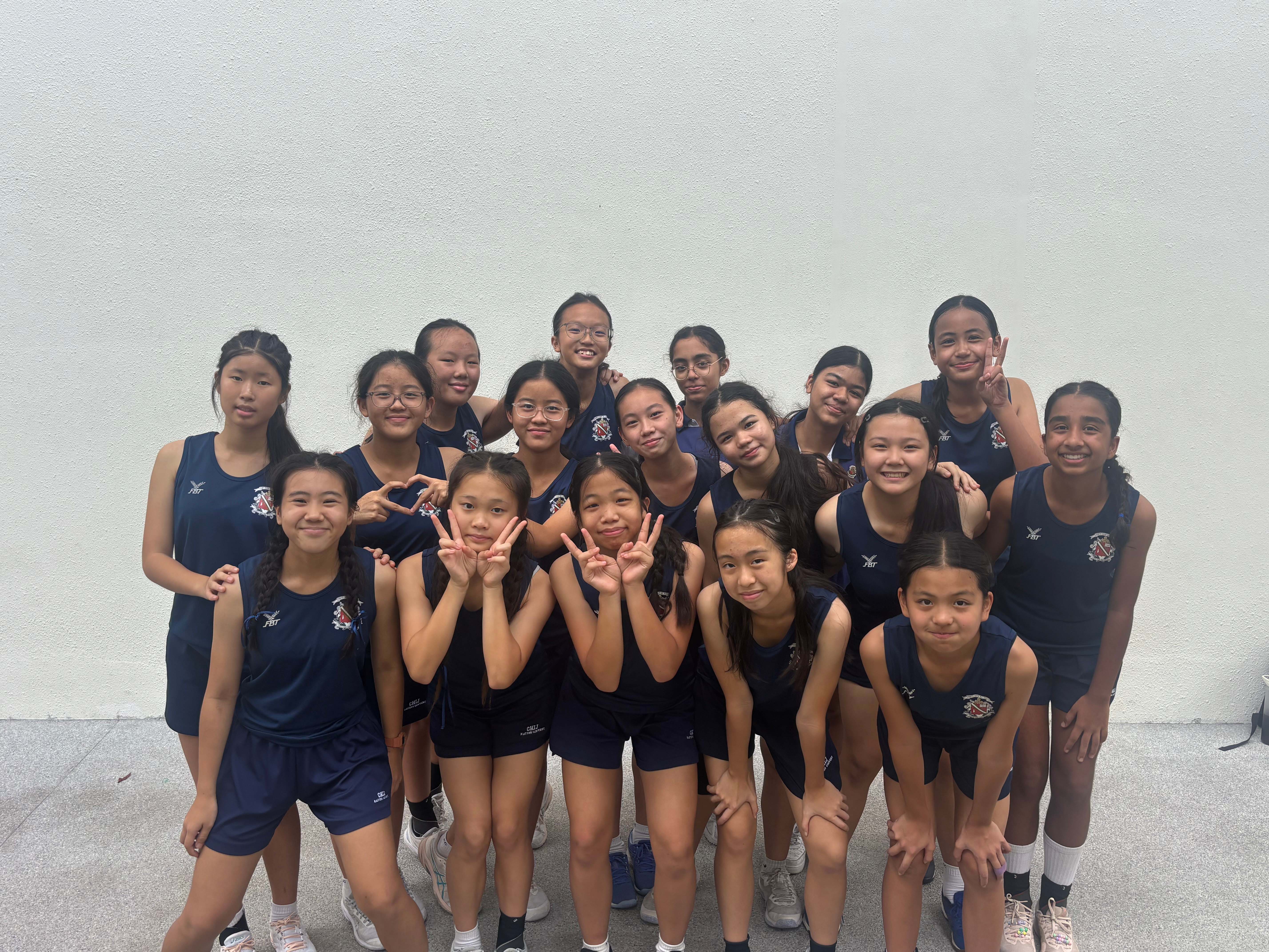 Netball group photo