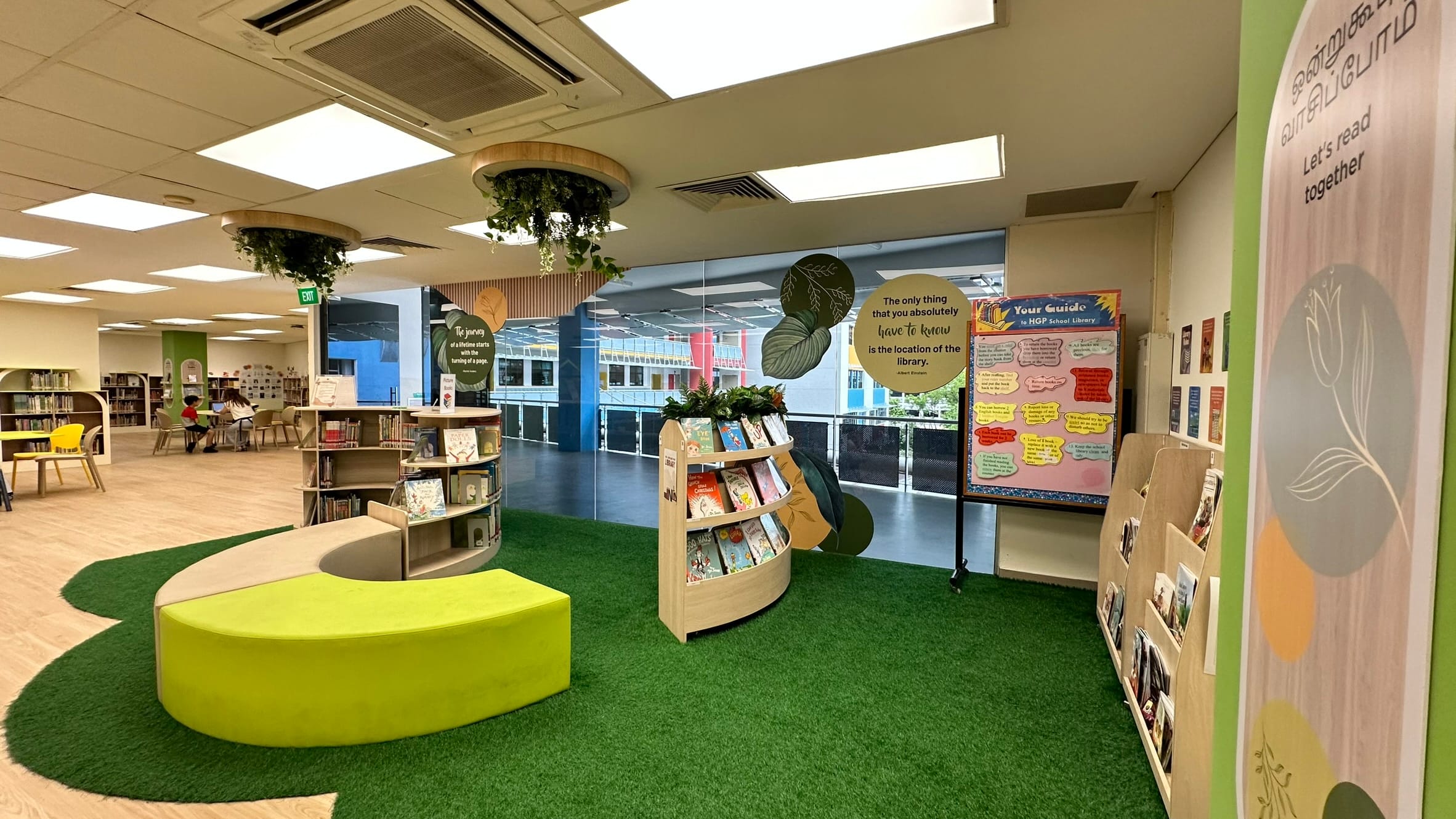 A comfortable and vibrant setting just for you