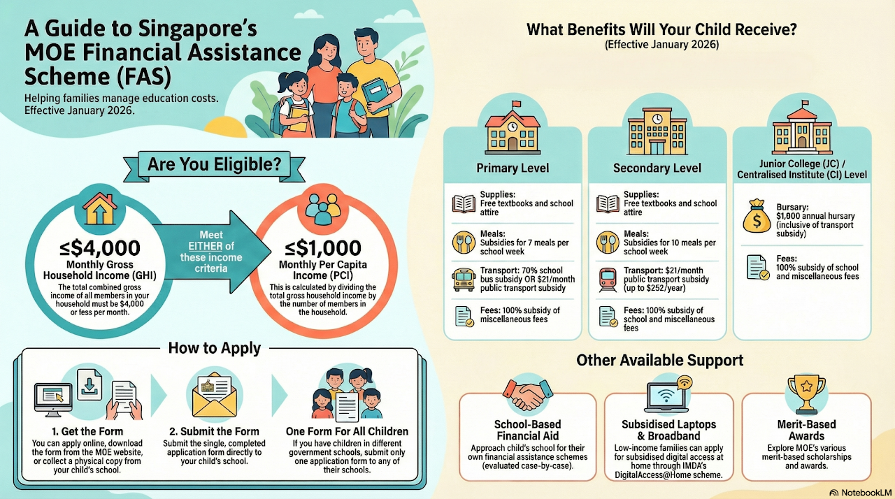 ELIGIBILITY CRITERIA AND BENEFITS UNDER MOE FINANCIAL ASSISTANCE SCHEME