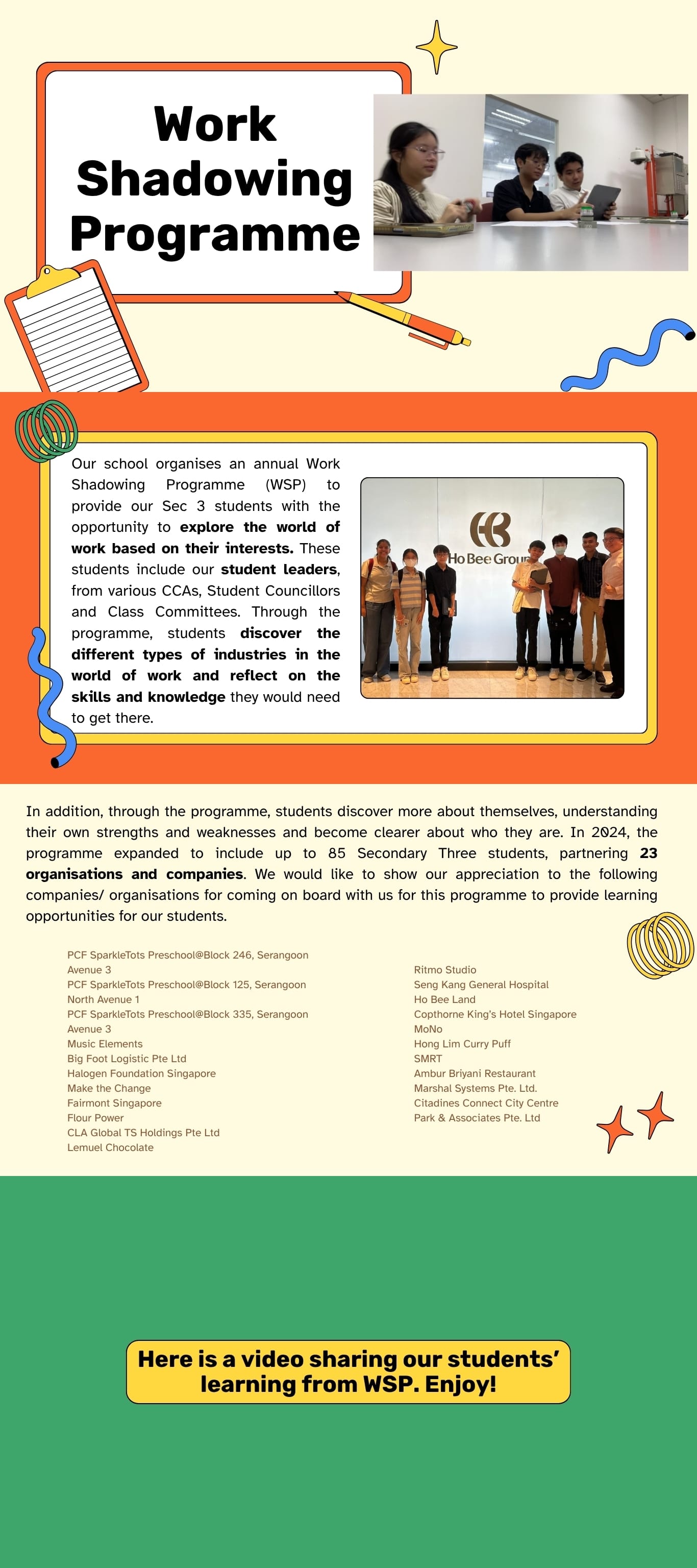 SGS Shadowing Programme 1