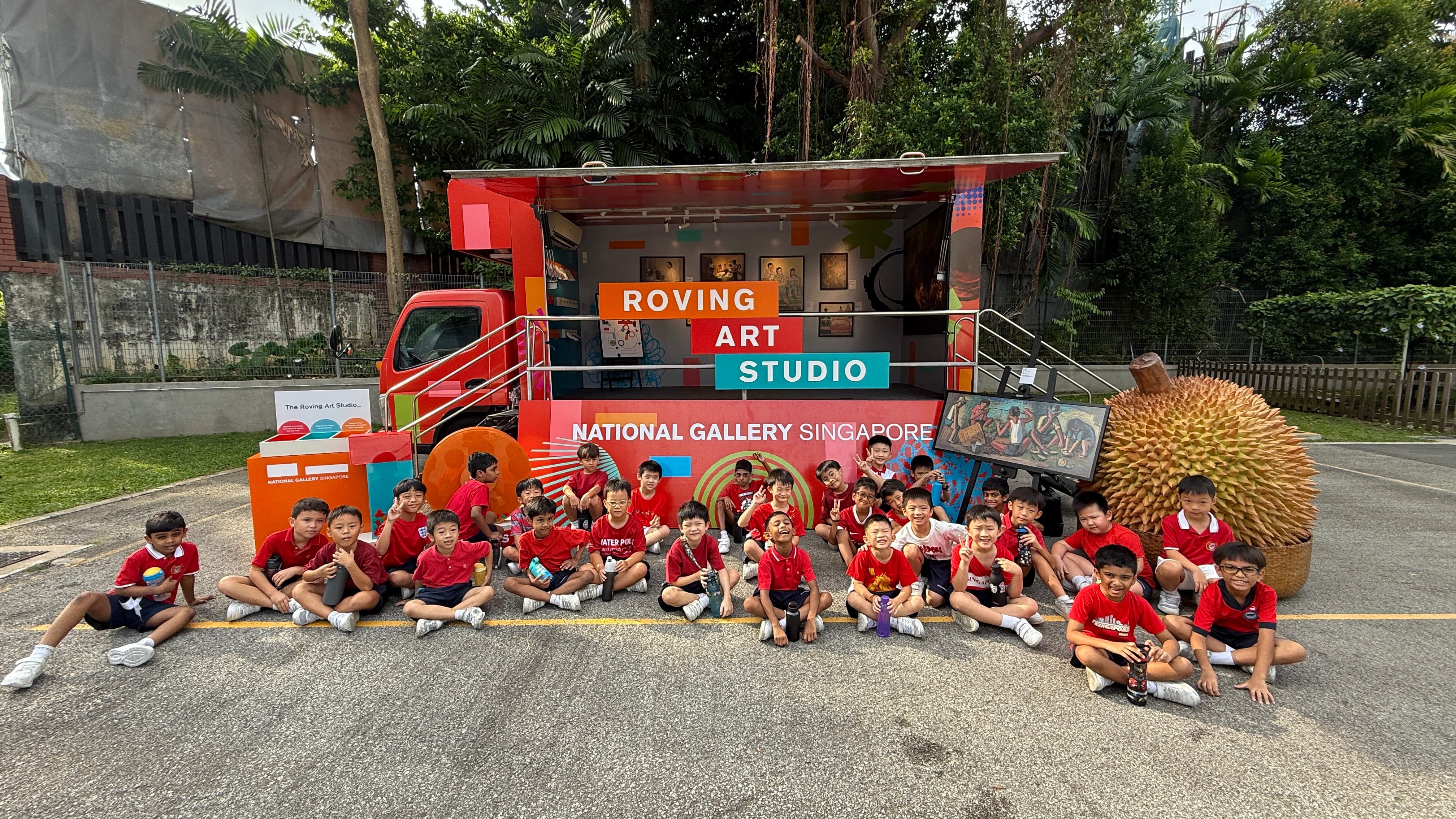 Roving Art Studio at SGPS