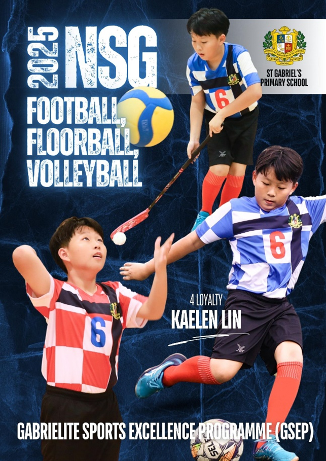 Photo of a student playing sports