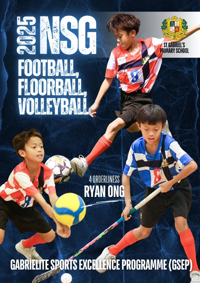 Photo of a student playing sports