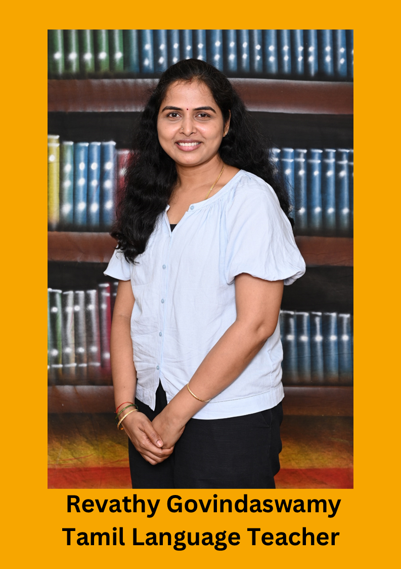 Revathy Govindaswamy Tamil Language Teacher