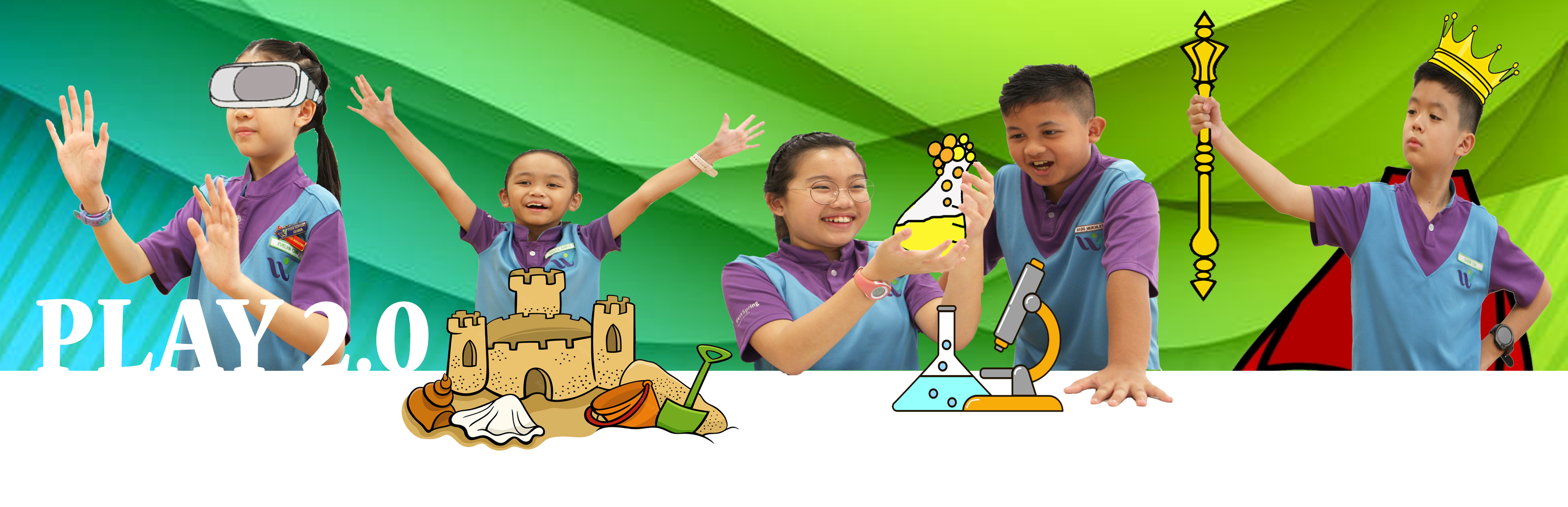 Banner for PLAY2.0 Programme in West Spring Primary