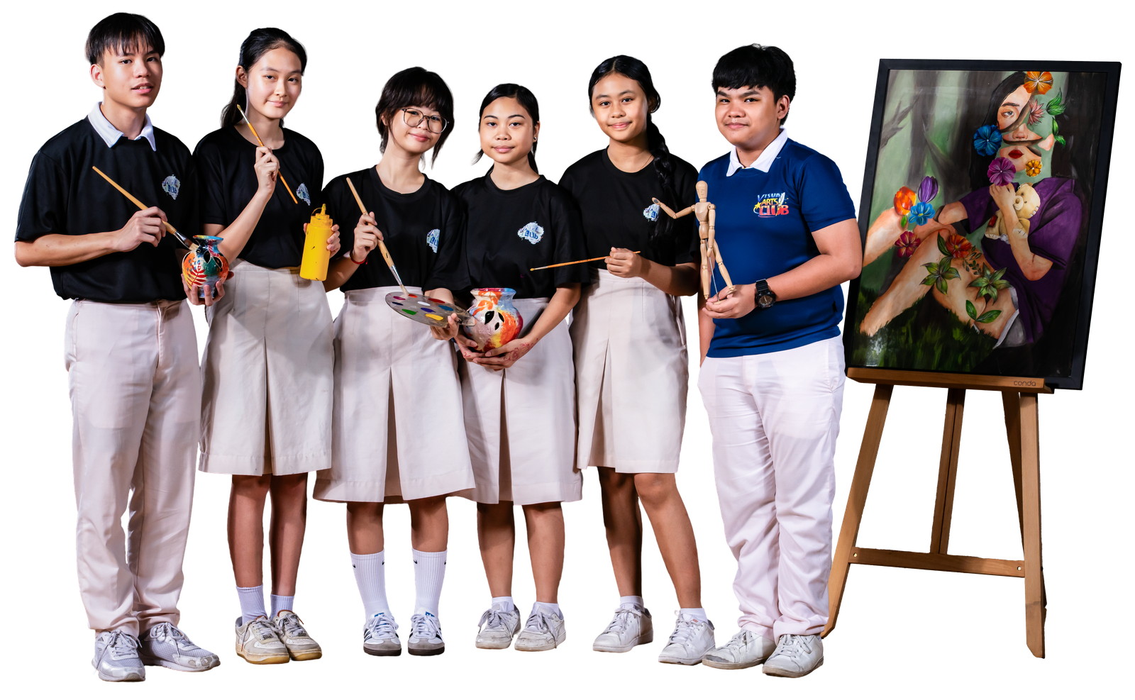 picture of the school visual arts members