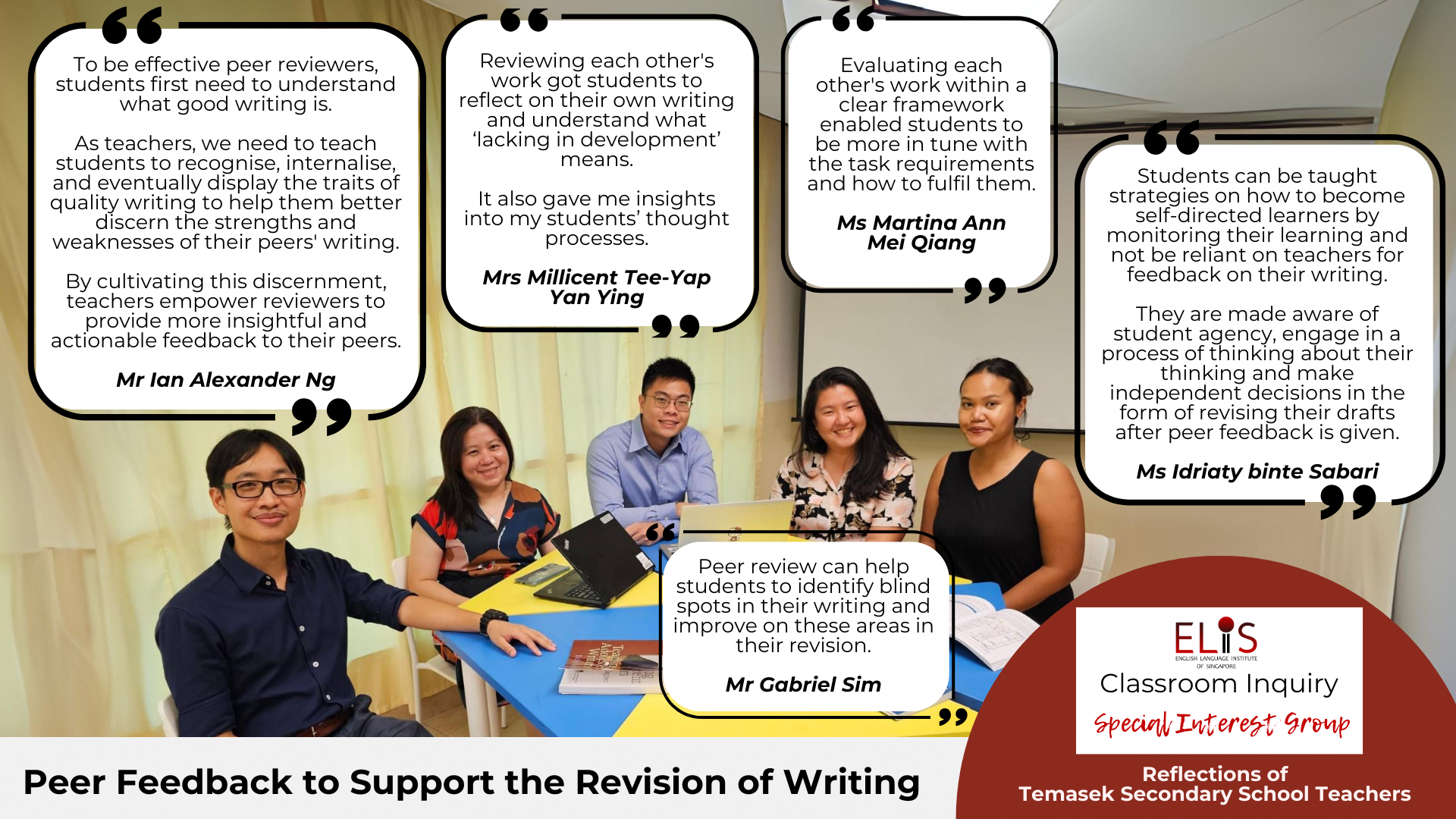 Peer Feedback to Support the Revision of Writing