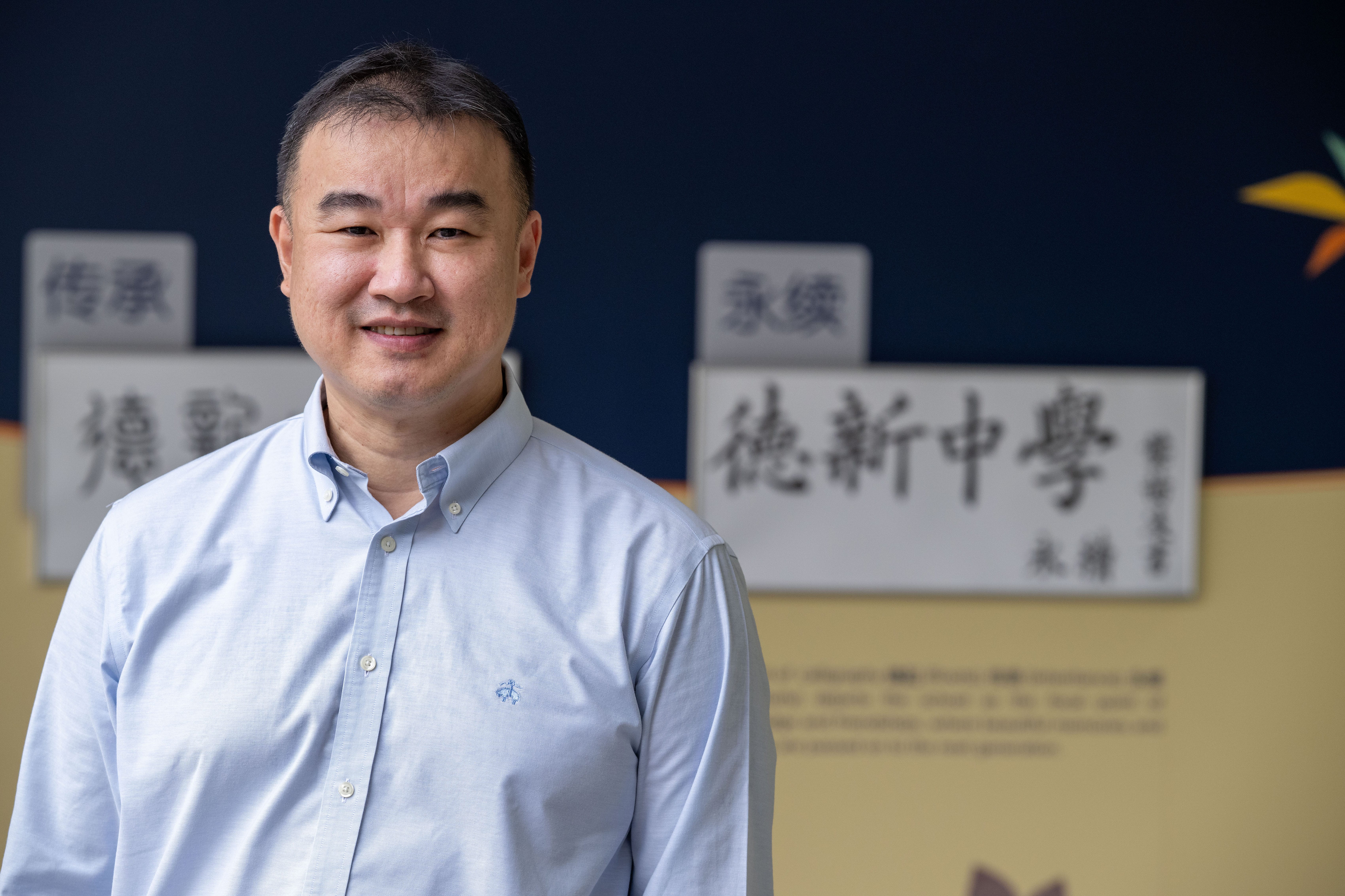 North Vista Secondary School's Principal: Mr Tan Eng Hong Jonathan