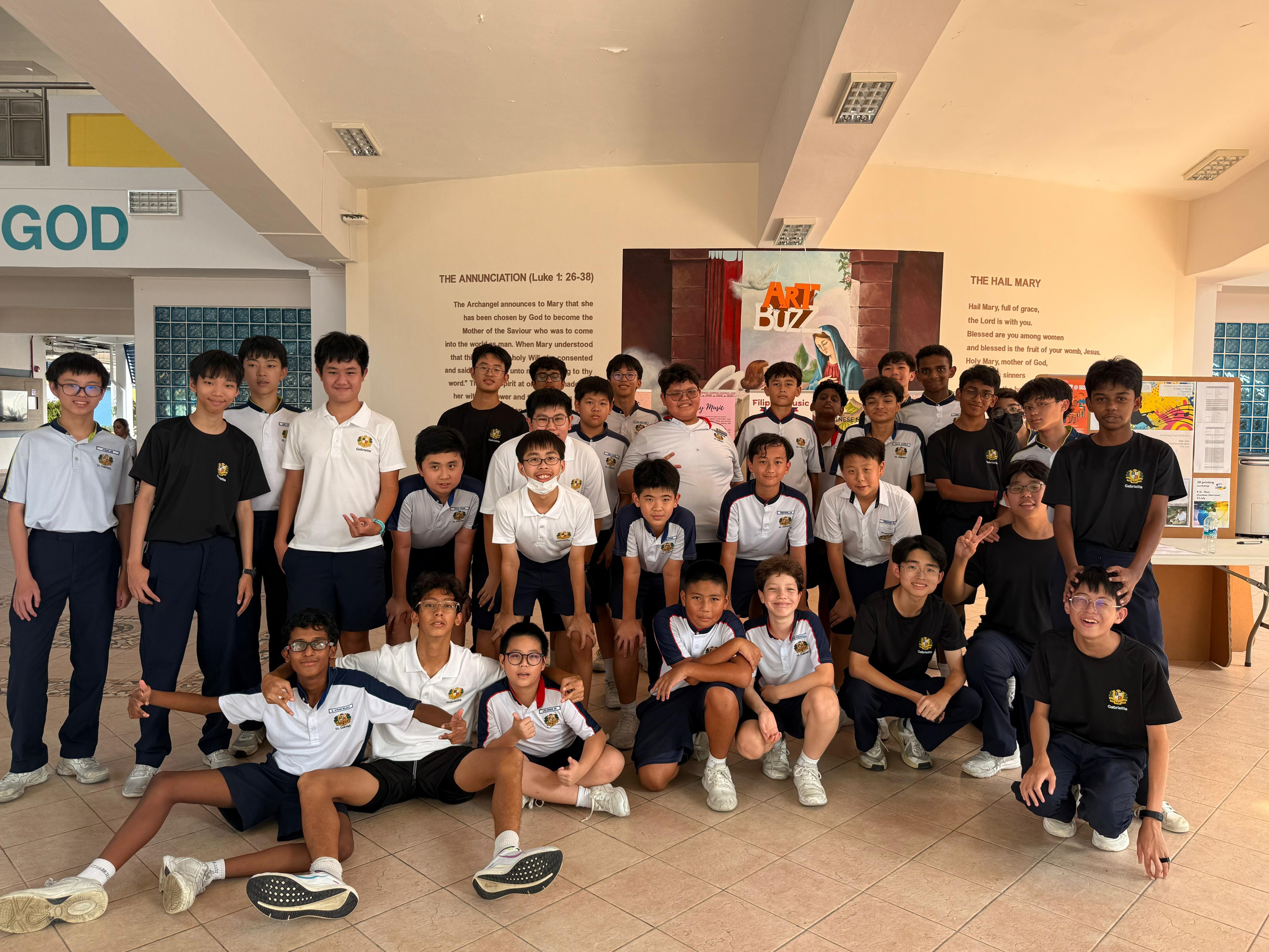 St. Gabriel's Sec School Debaters Bonding Session