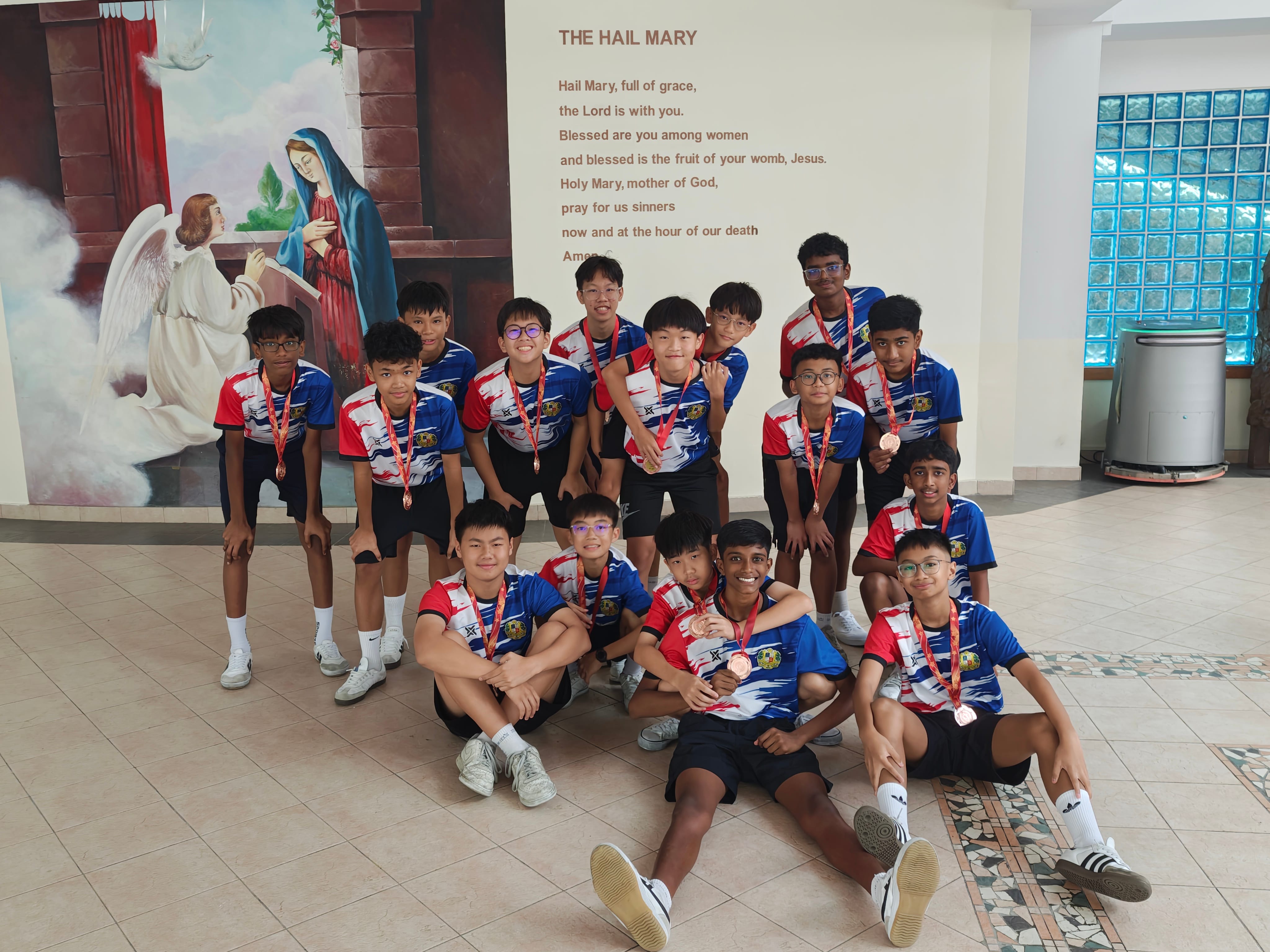 St. Gabriel's Sec Floorball Team