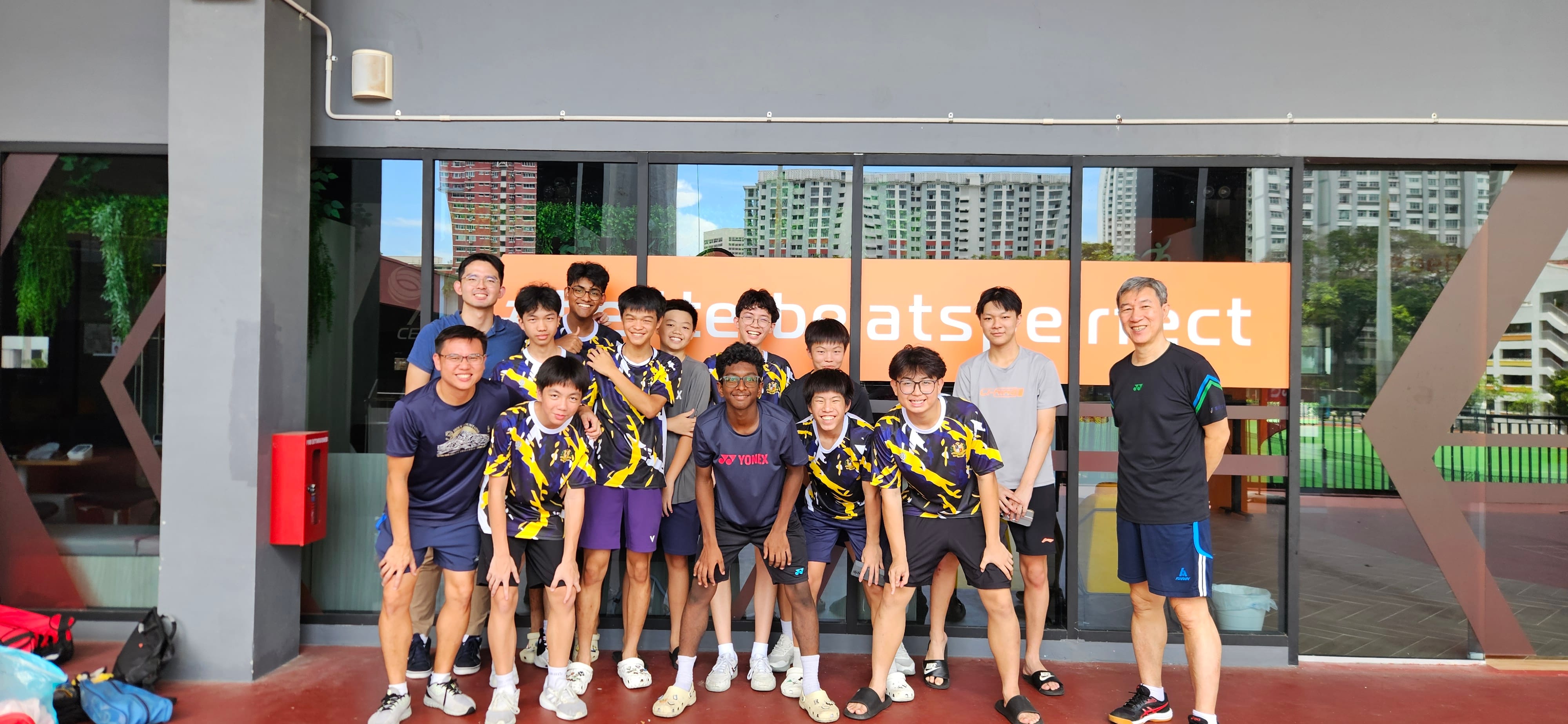 St. Gabriel's Sec Badminton Team