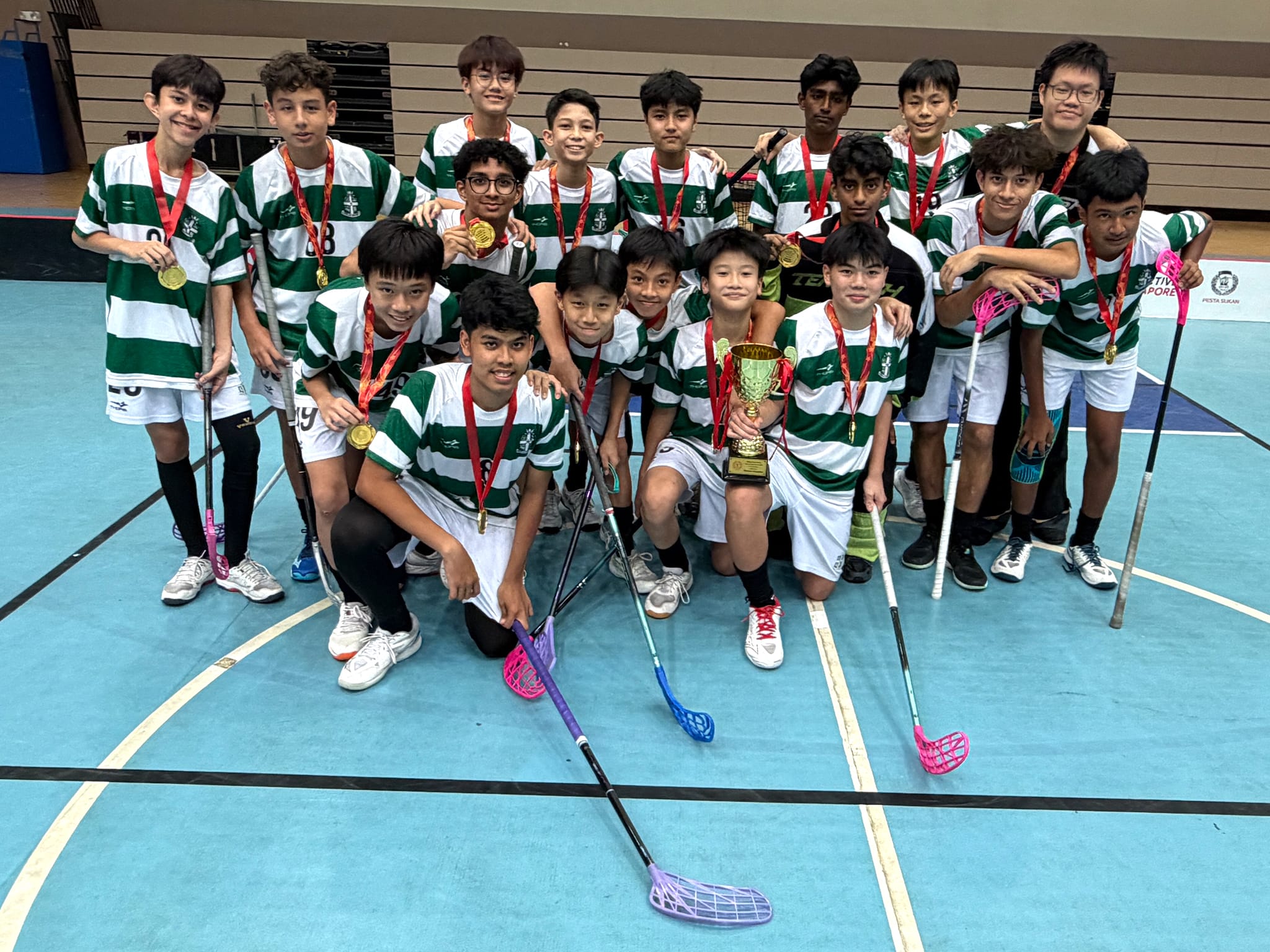 Floorball C-Div team