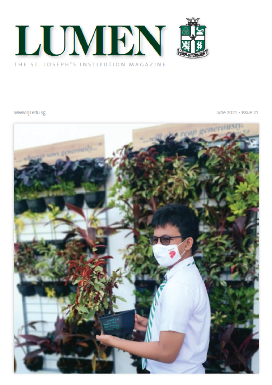LUMEN Issue 21 - June 2021 cover