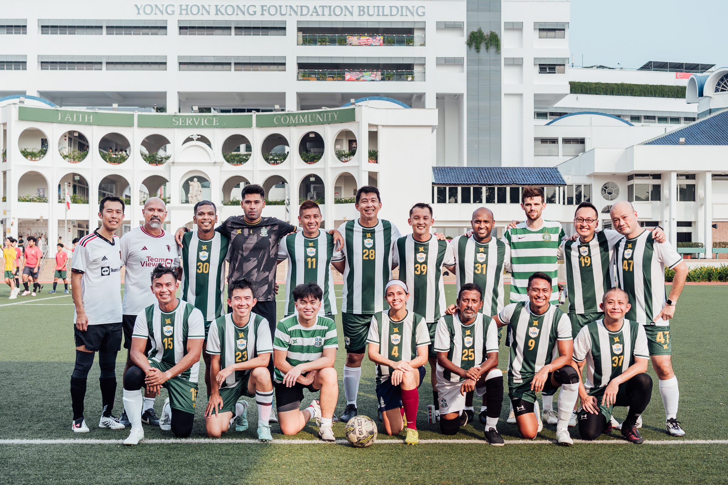 The Staff team for the Ora Cup
