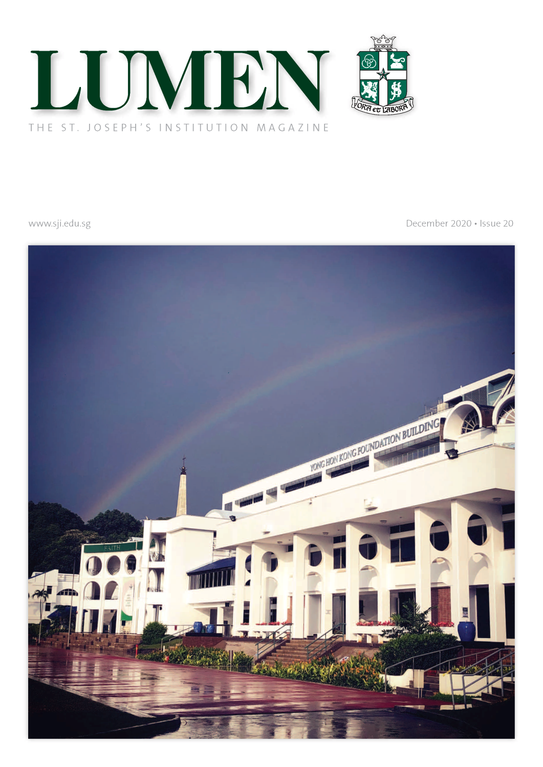 LUMEN Issue 20 - December 2020 cover