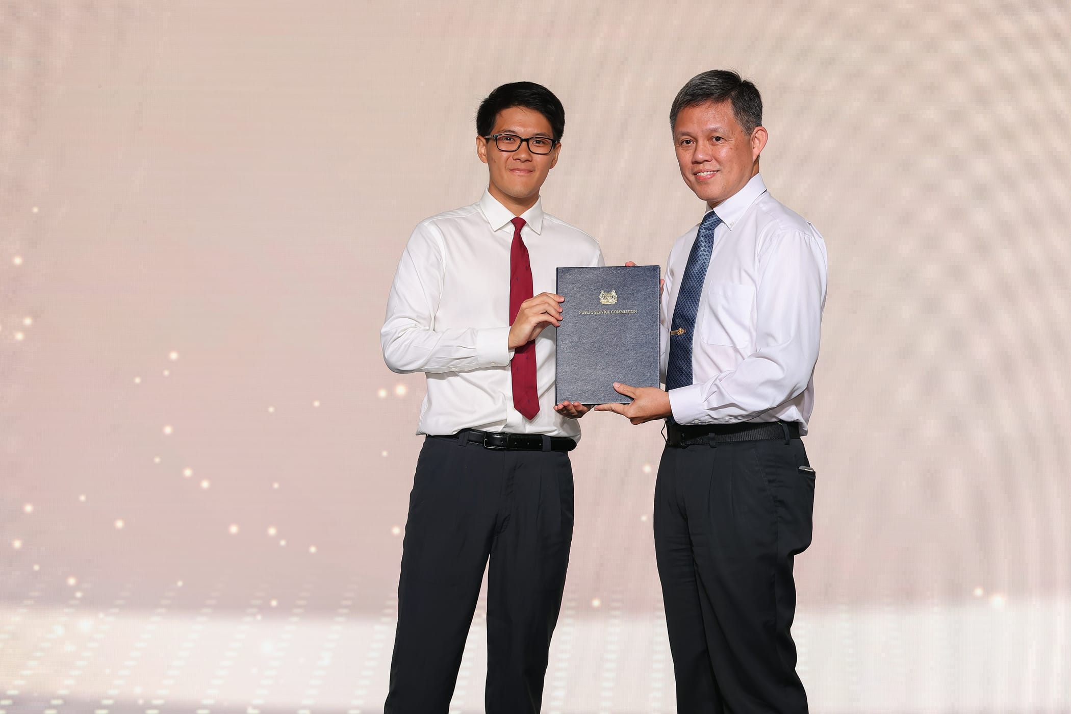 Zachary receives scholarship from Minister