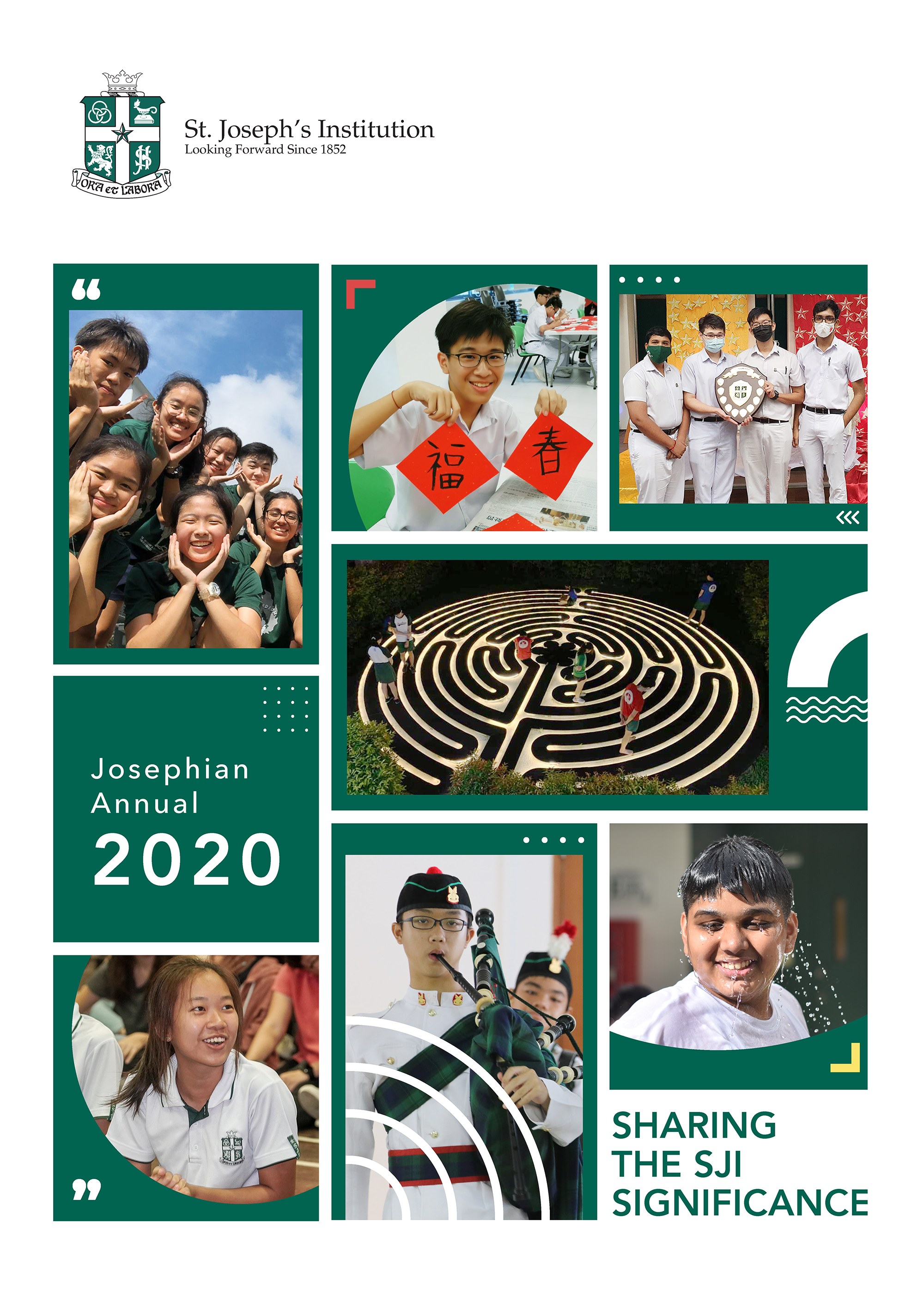 Josephian Annual 2020 cover